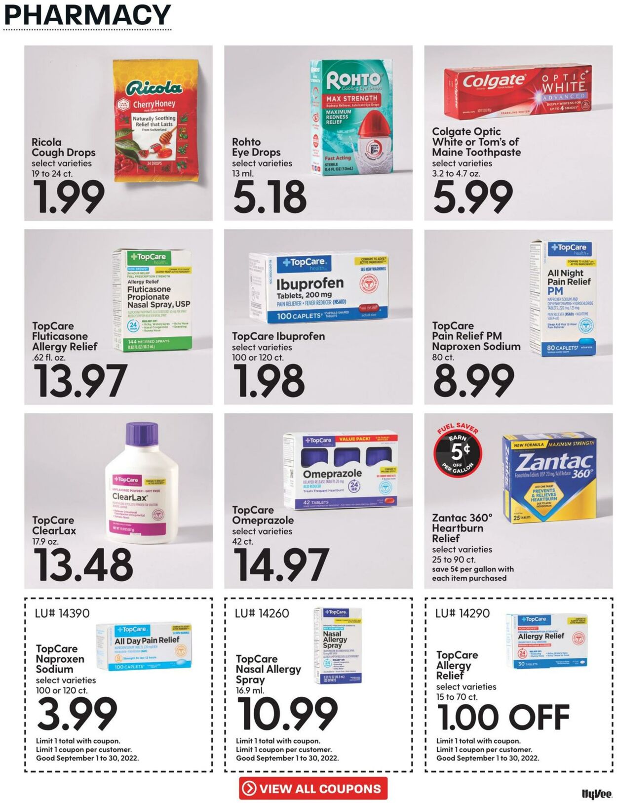 Weekly ad Hy-Vee 09/01/2022 - 09/30/2022