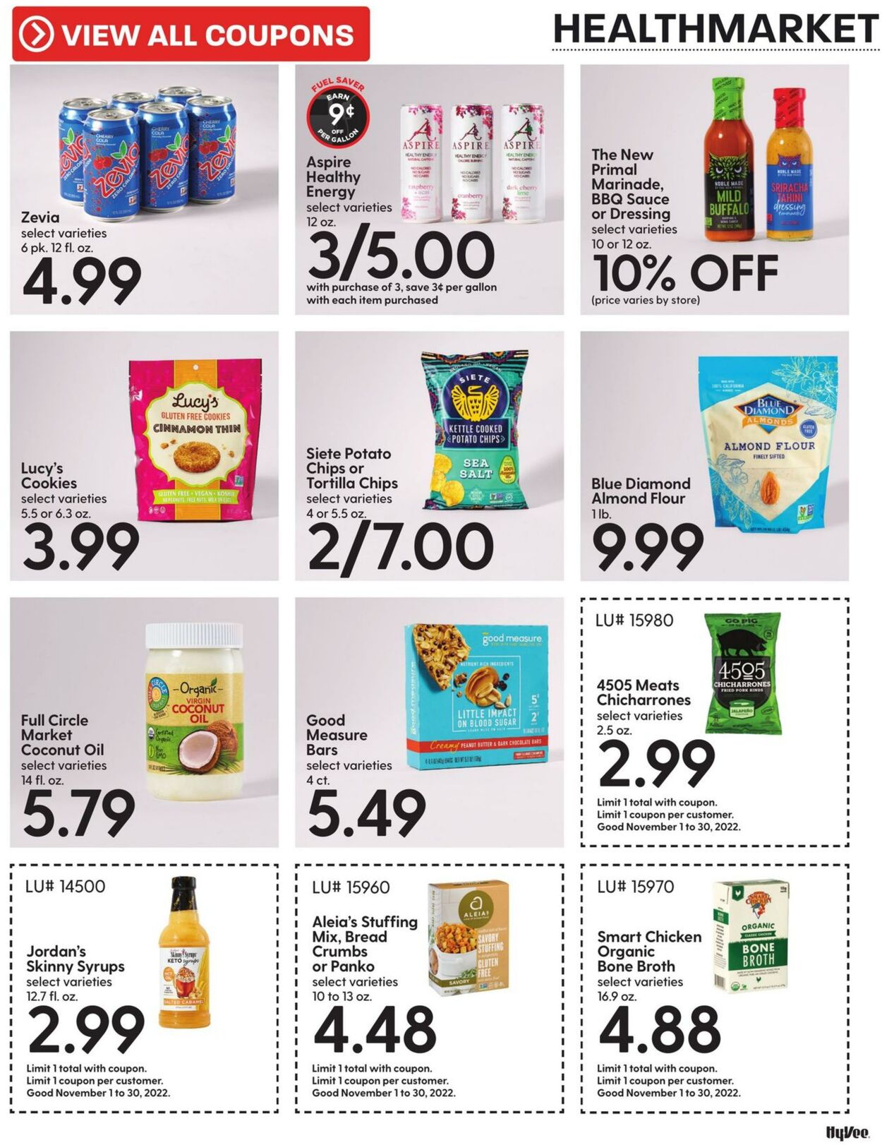 Weekly ad Hy-Vee 11/01/2022 - 11/30/2022