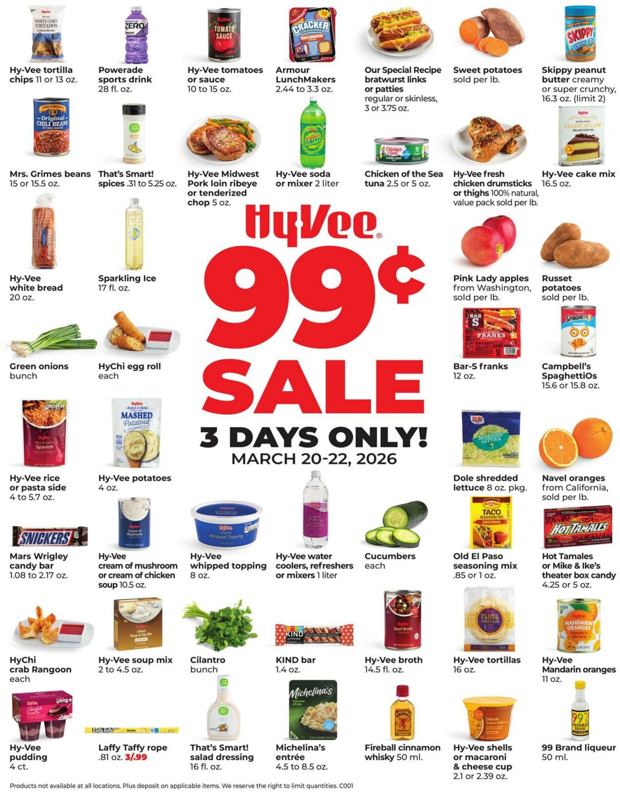 Weekly ad Hy-Vee 03/20/2026 - 03/22/2026