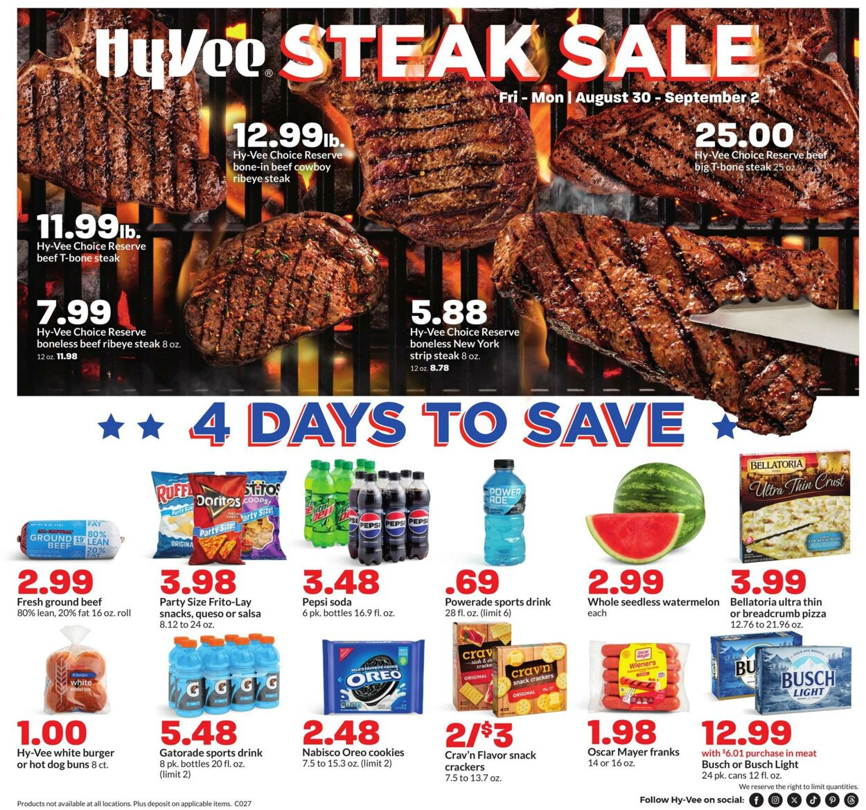 Weekly ad Hy-Vee 08/30/2024 - 09/02/2024