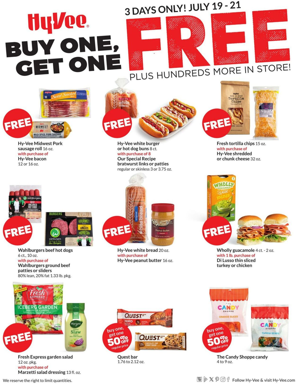 Weekly ad Hy-Vee 07/19/2024 - 07/21/2024