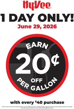 Weekly ad Hy-Vee 06/29/2026 - 06/29/2026