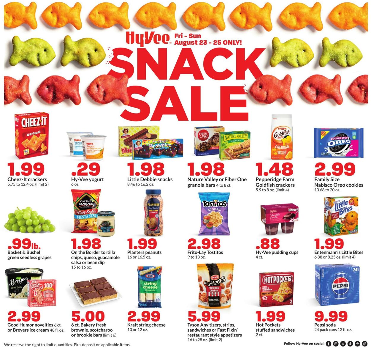 Weekly ad Hy-Vee 08/23/2024 - 08/25/2024