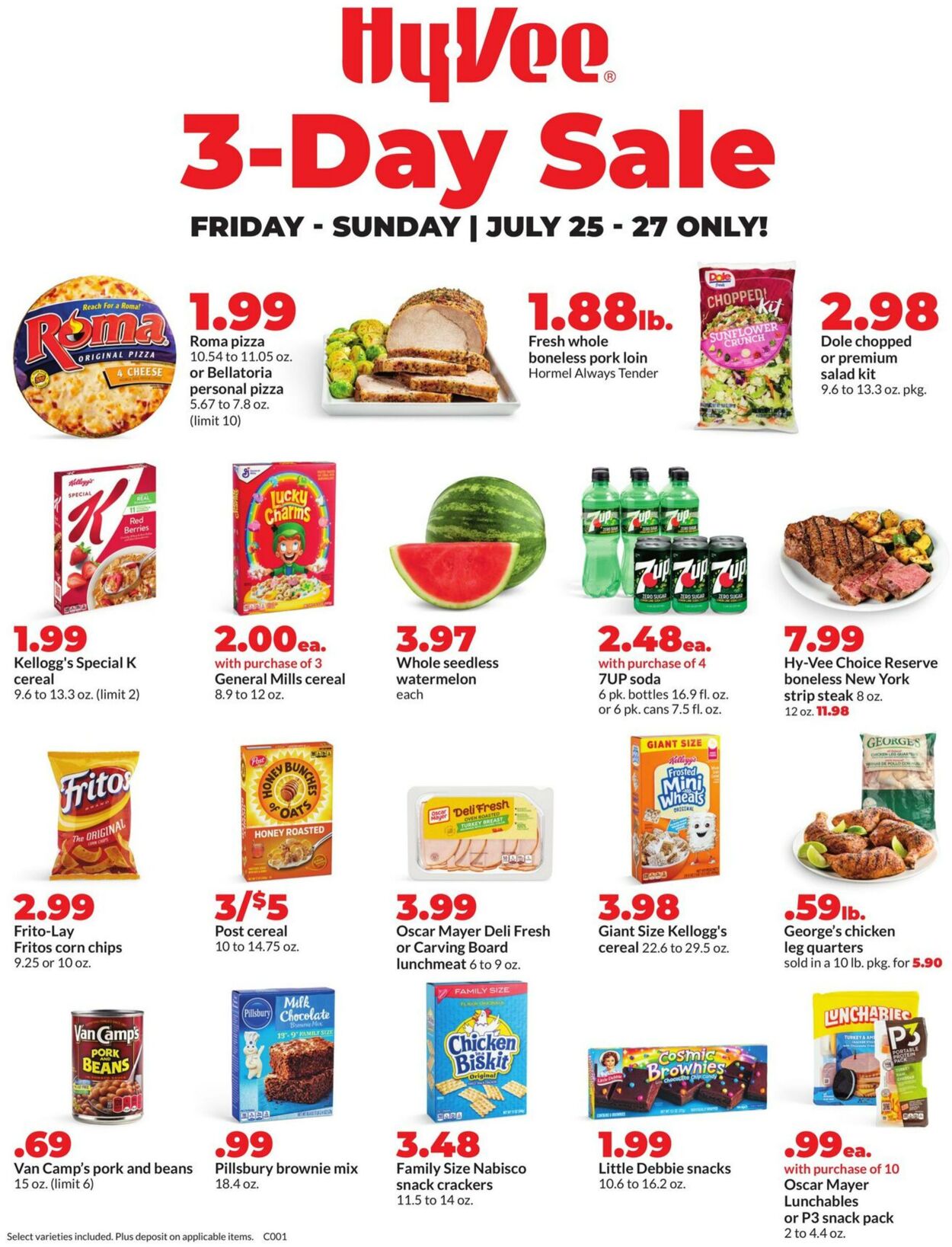 Weekly ad Hy-Vee 07/25/2025 - 07/27/2025