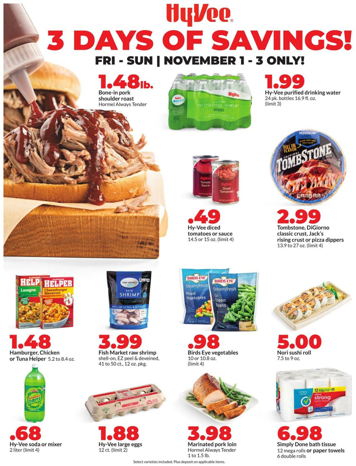 Weekly ad Hy-Vee 11/01/2024 - 11/03/2024