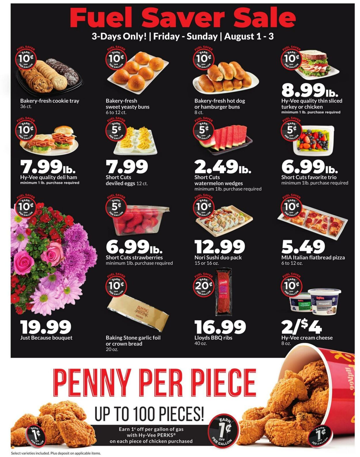 Weekly ad Hy-Vee 08/01/2025 - 08/03/2025