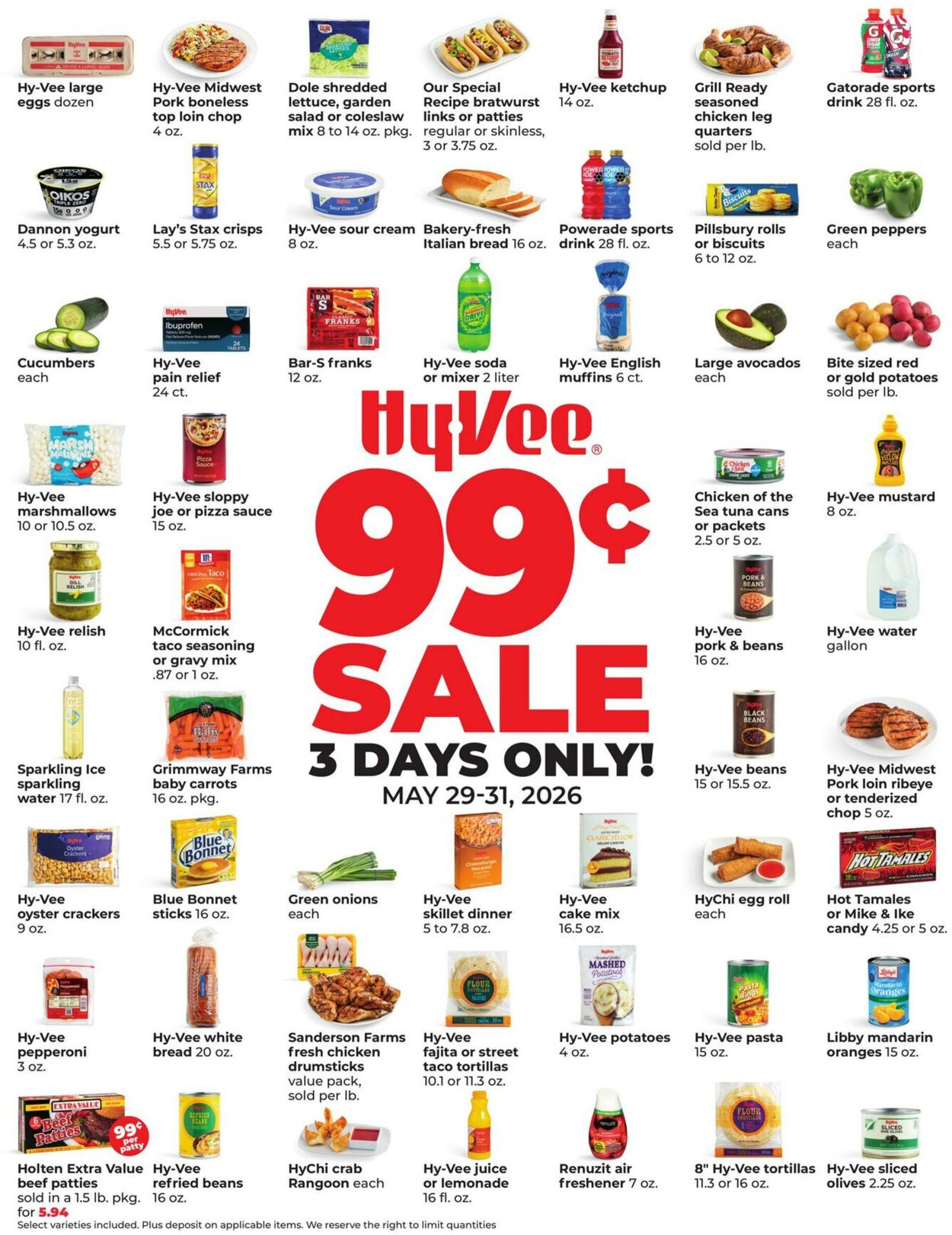 Weekly ad Hy-Vee 05/29/2026 - 05/31/2026