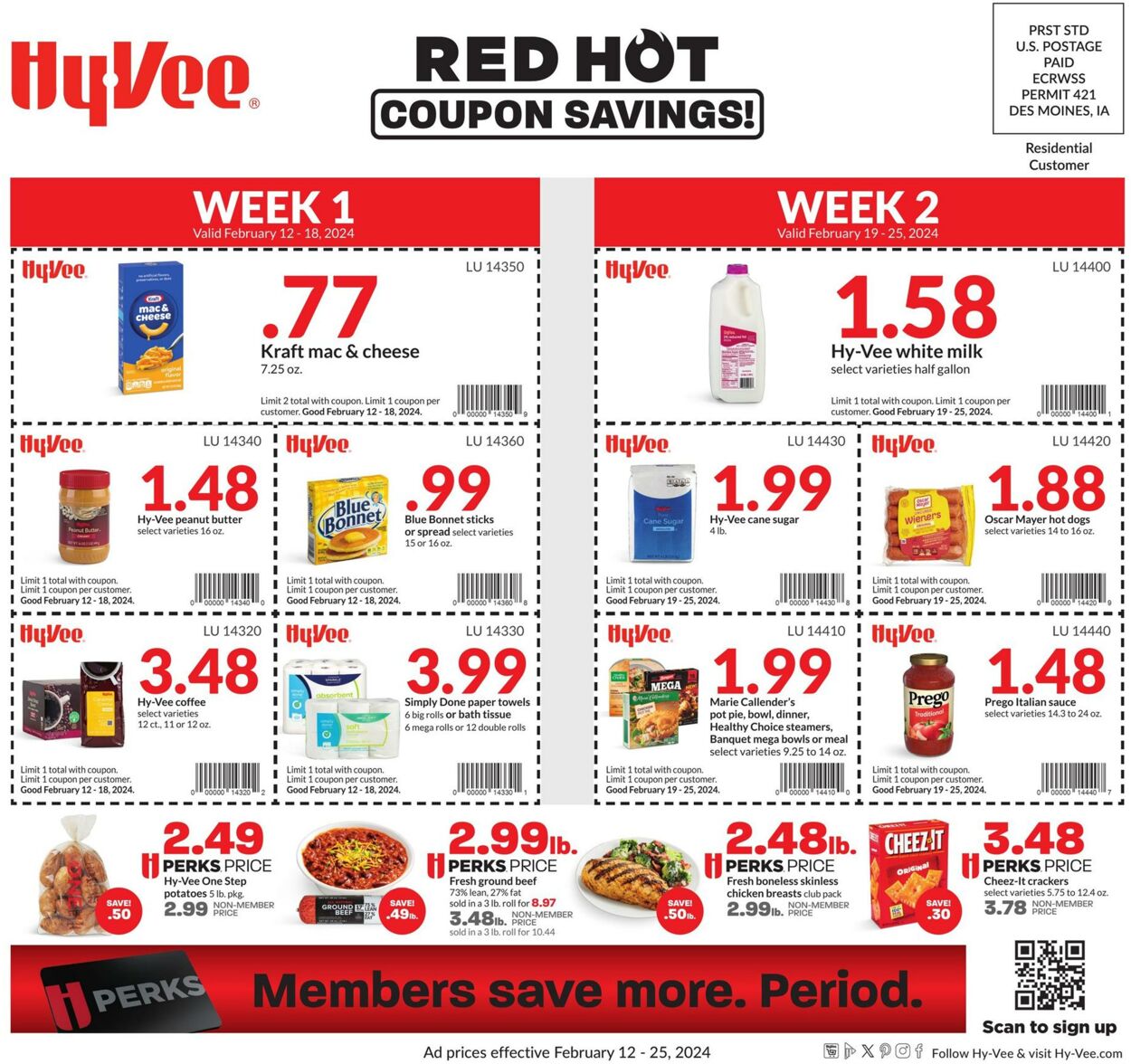 Weekly ad Hy-Vee 02/12/2024 - 02/25/2024