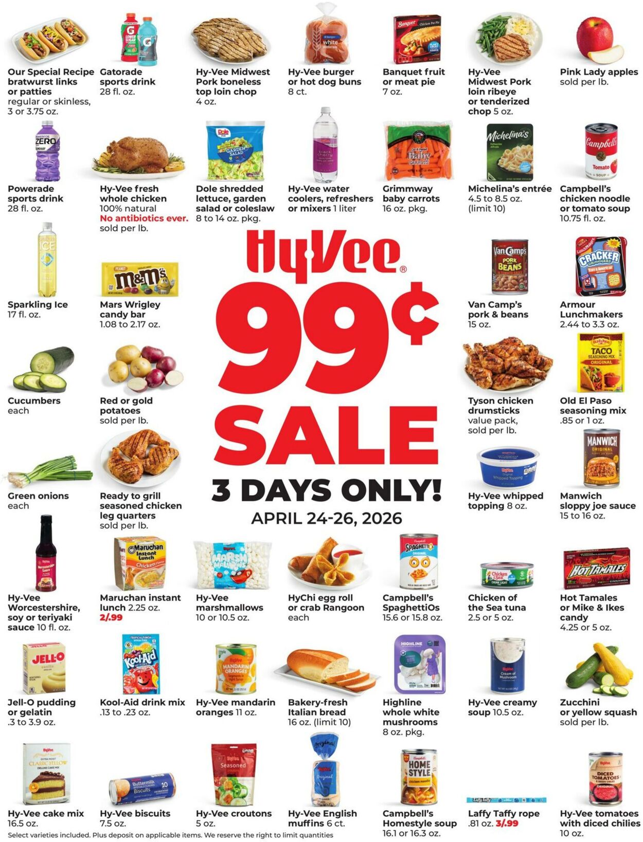 Weekly ad Hy-Vee 04/24/2026 - 04/26/2026