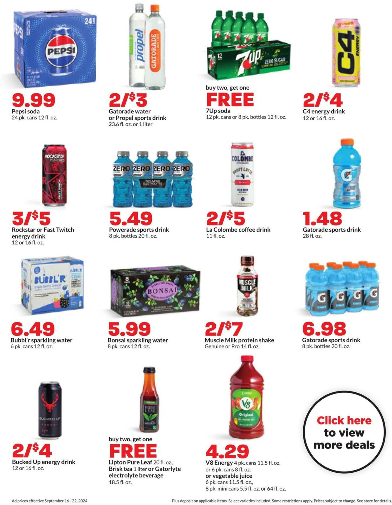 Weekly ad Hy-Vee 09/16/2024 - 09/22/2024