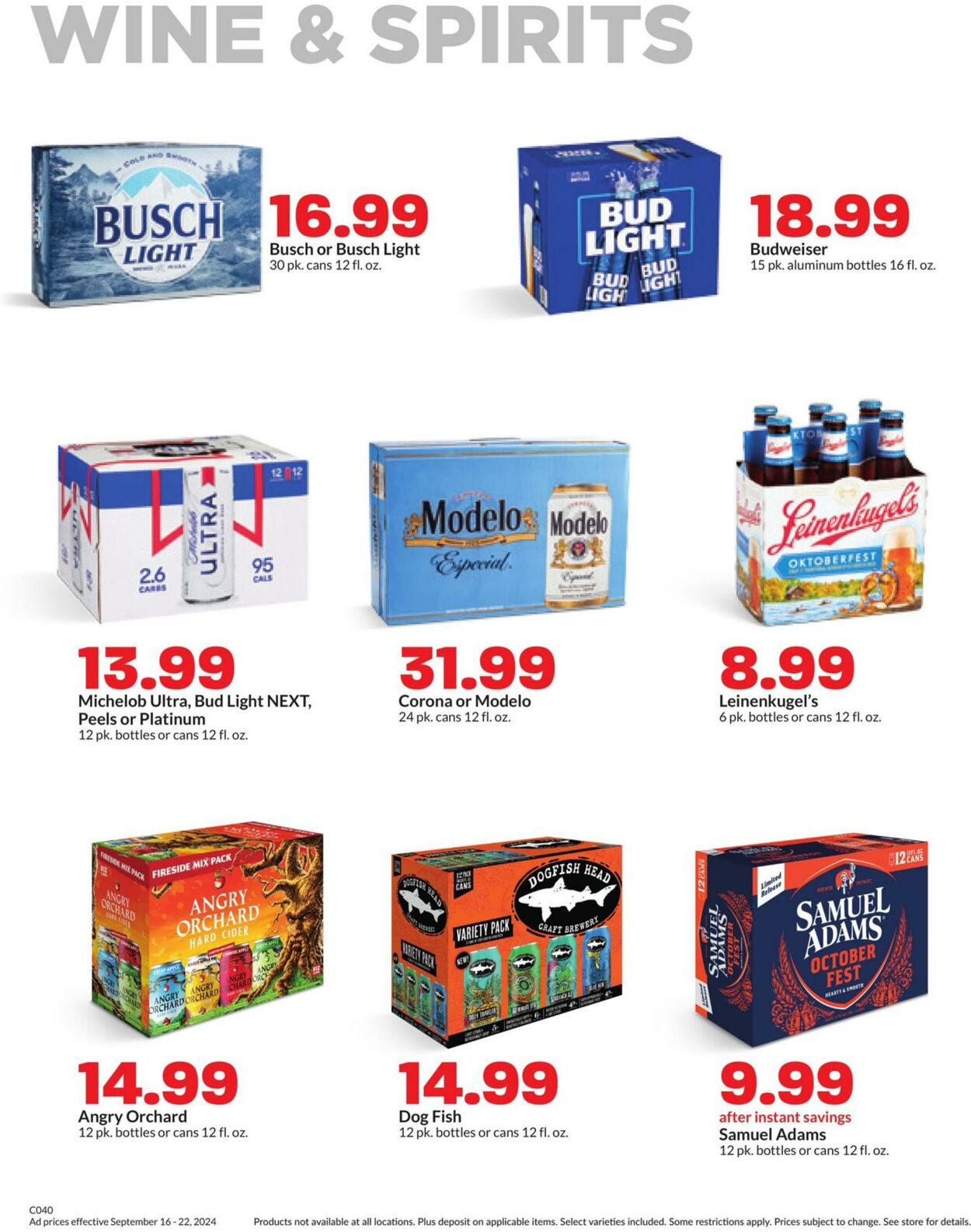 Weekly ad Hy-Vee 09/16/2024 - 09/22/2024