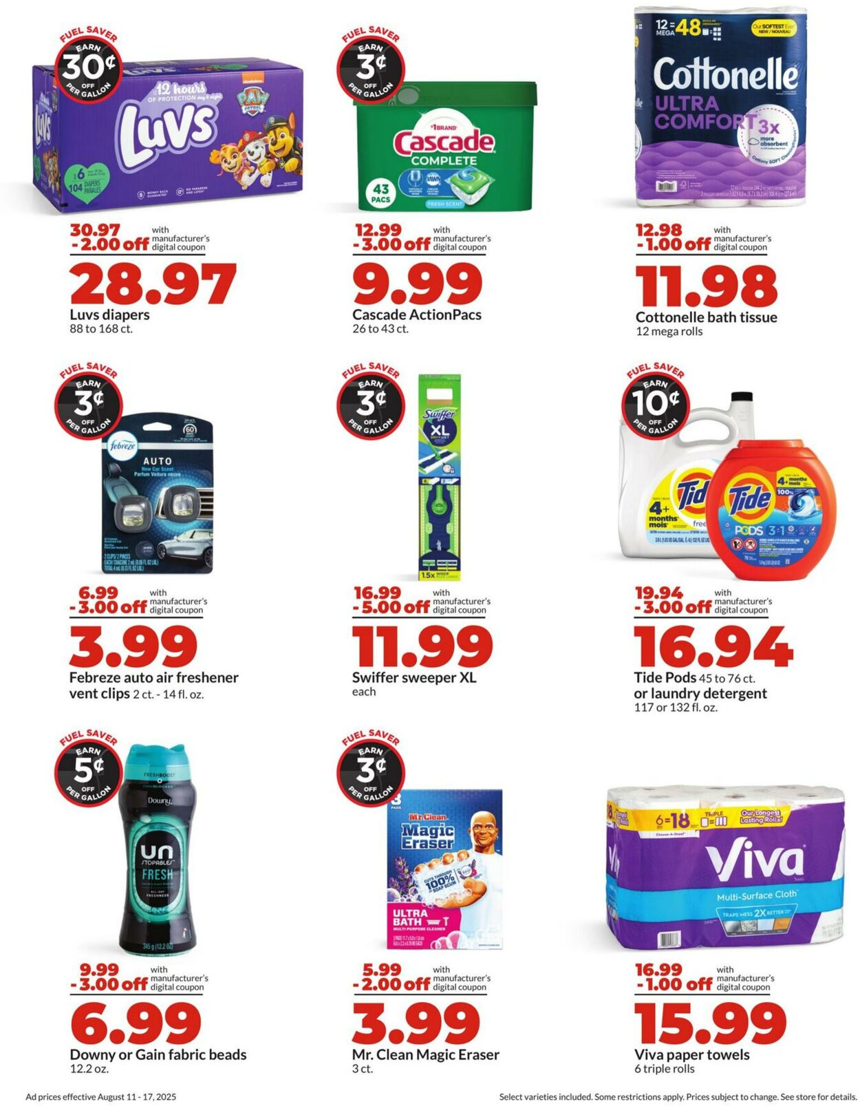 Weekly ad Hy-Vee 08/11/2025 - 08/17/2025