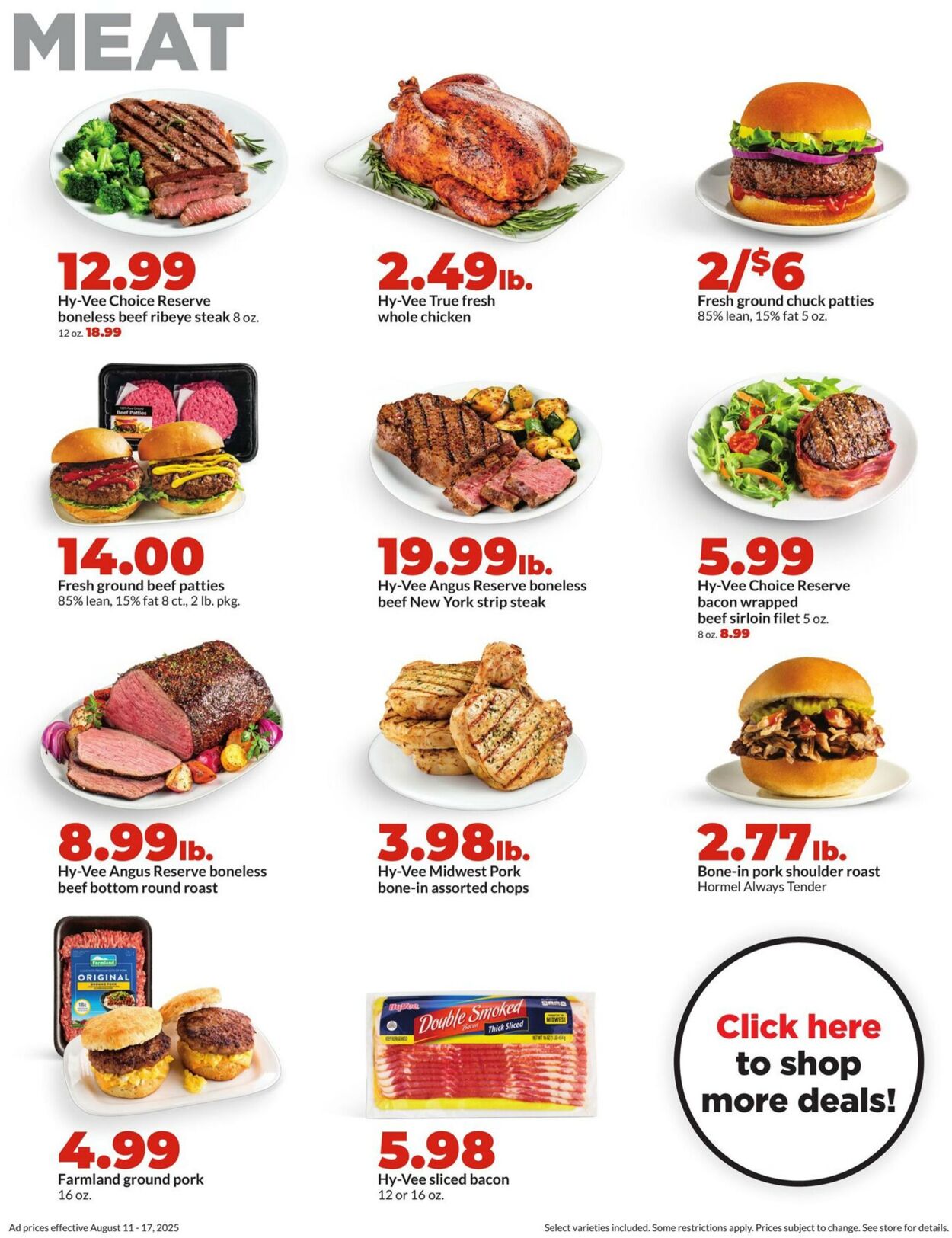 Weekly ad Hy-Vee 08/11/2025 - 08/17/2025