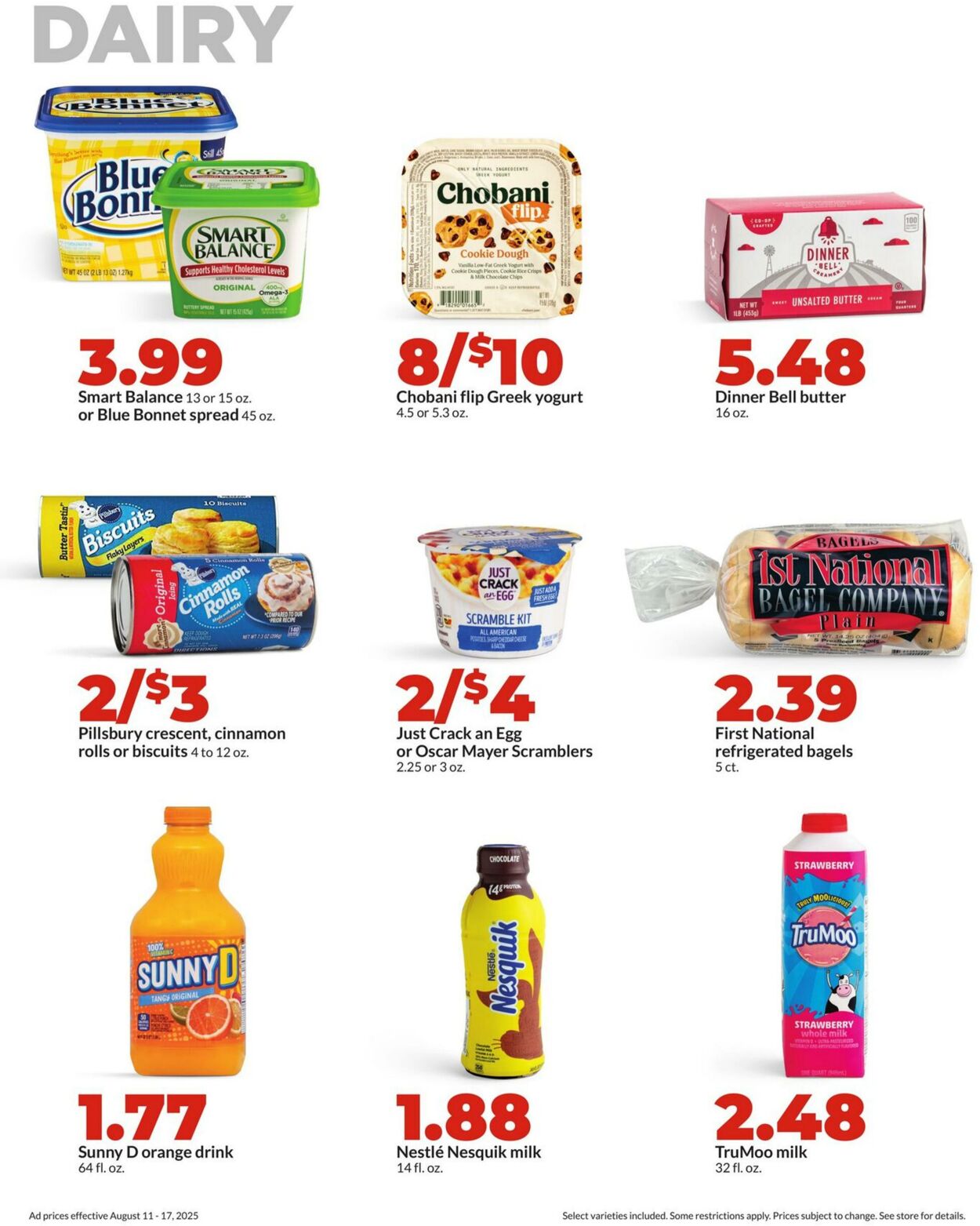 Weekly ad Hy-Vee 08/11/2025 - 08/17/2025