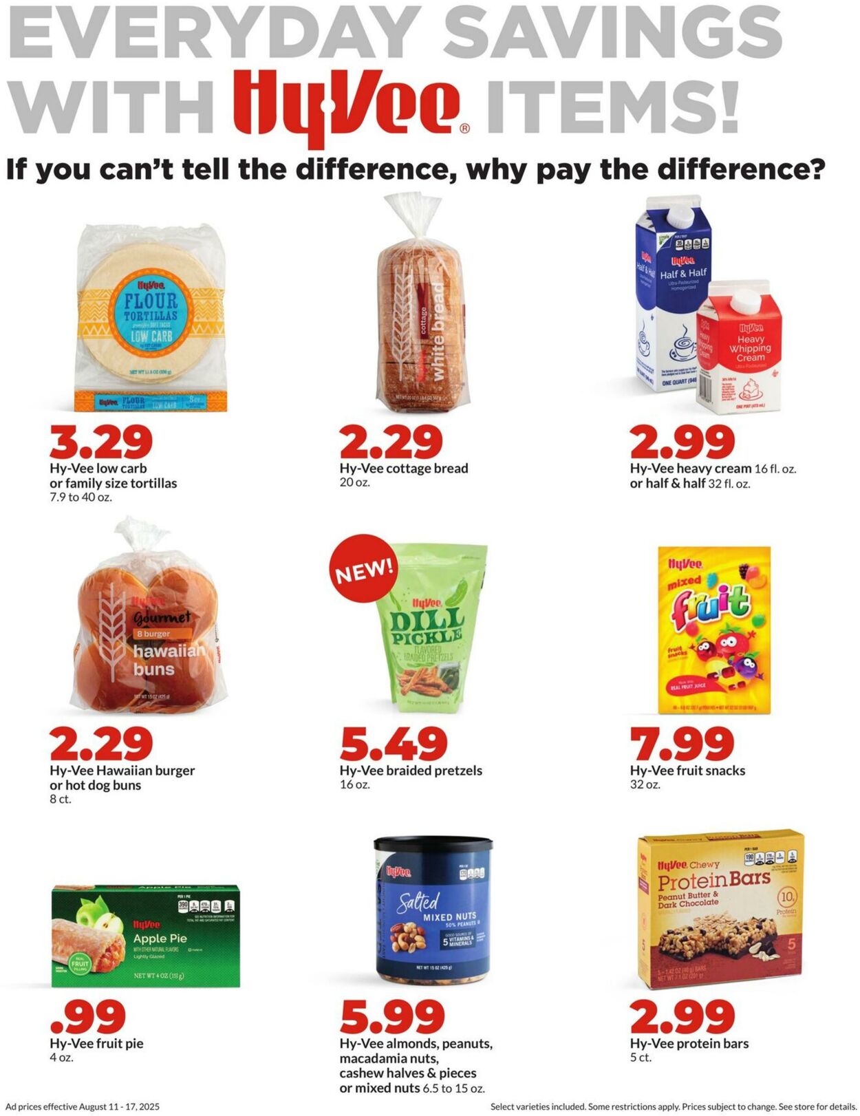 Weekly ad Hy-Vee 08/11/2025 - 08/17/2025