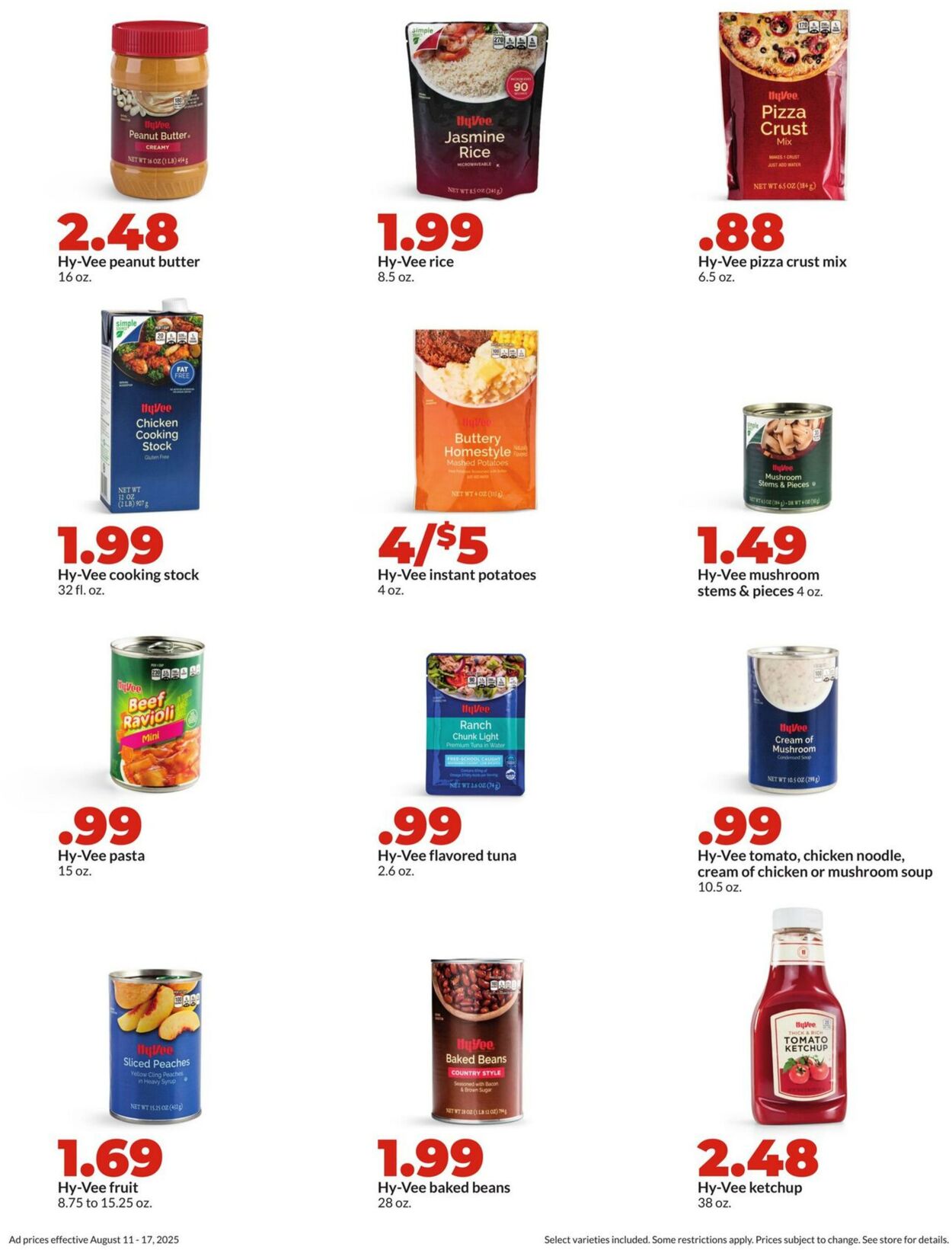 Weekly ad Hy-Vee 08/11/2025 - 08/17/2025