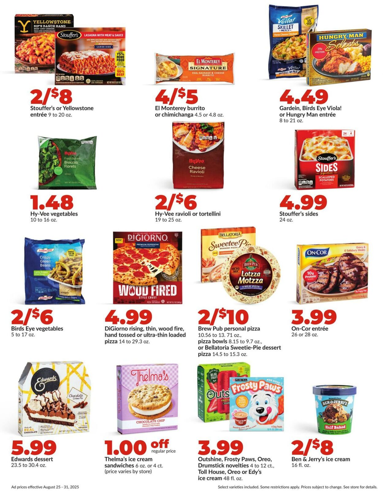 Weekly ad Hy-Vee 08/25/2025 - 08/31/2025