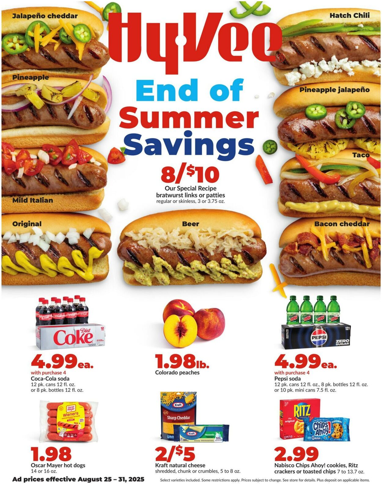 Weekly ad Hy-Vee 08/25/2025 - 08/31/2025