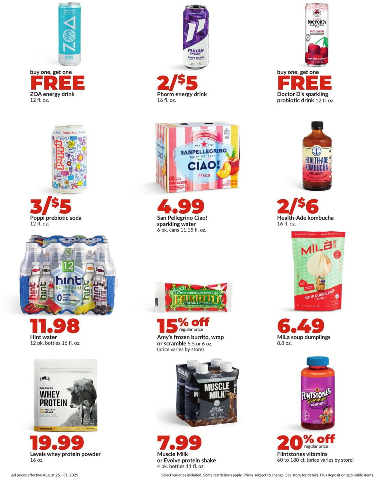 Weekly ad Hy-Vee 08/25/2025 - 08/31/2025