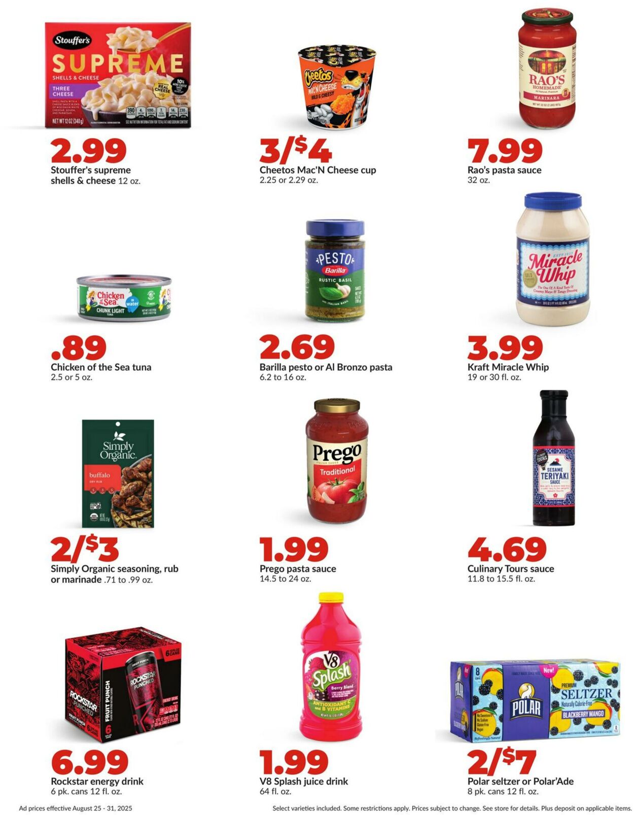 Weekly ad Hy-Vee 08/25/2025 - 08/31/2025