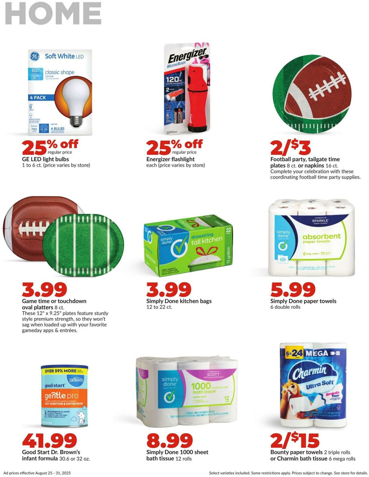 Weekly ad Hy-Vee 08/25/2025 - 08/31/2025