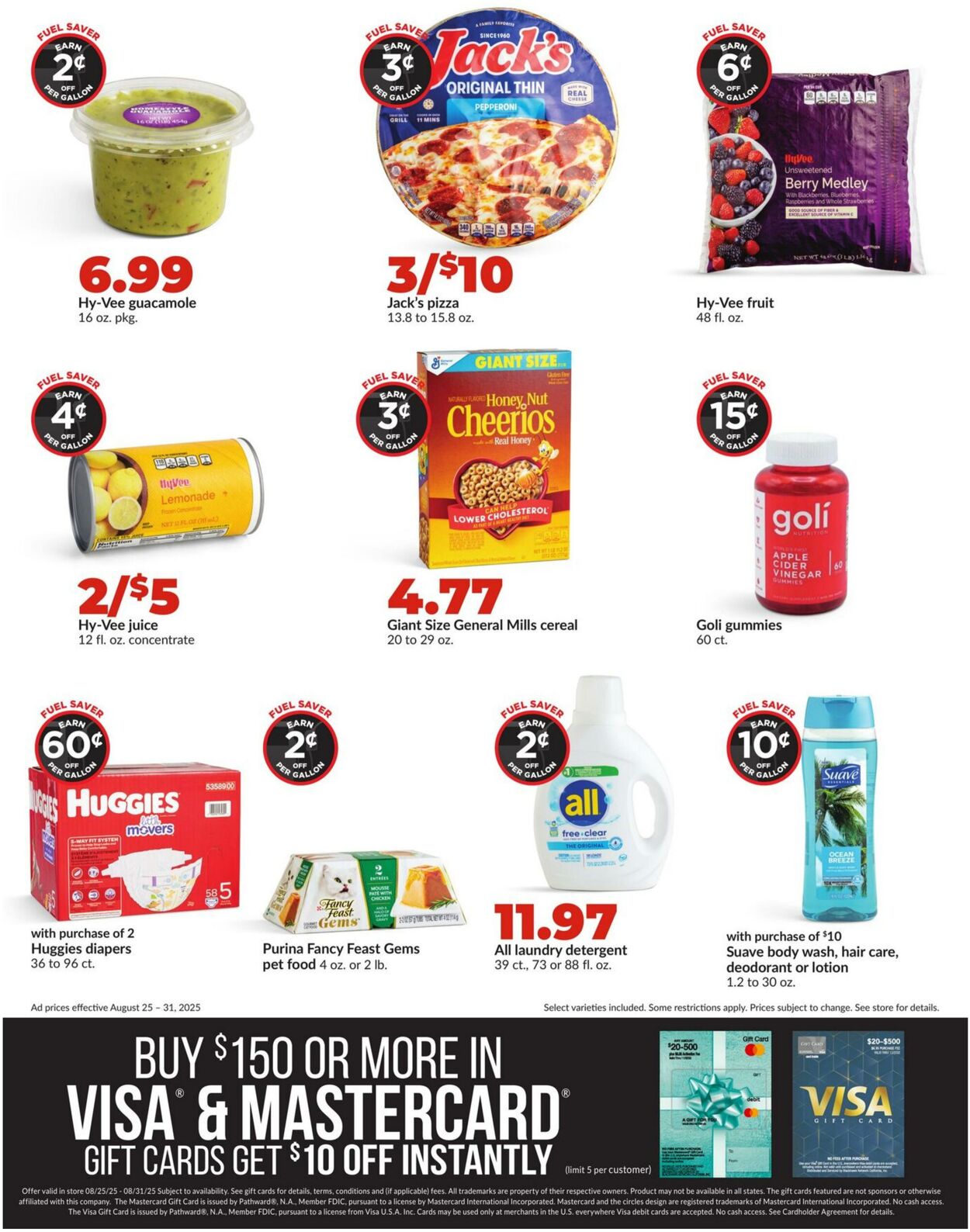 Weekly ad Hy-Vee 08/25/2025 - 08/31/2025