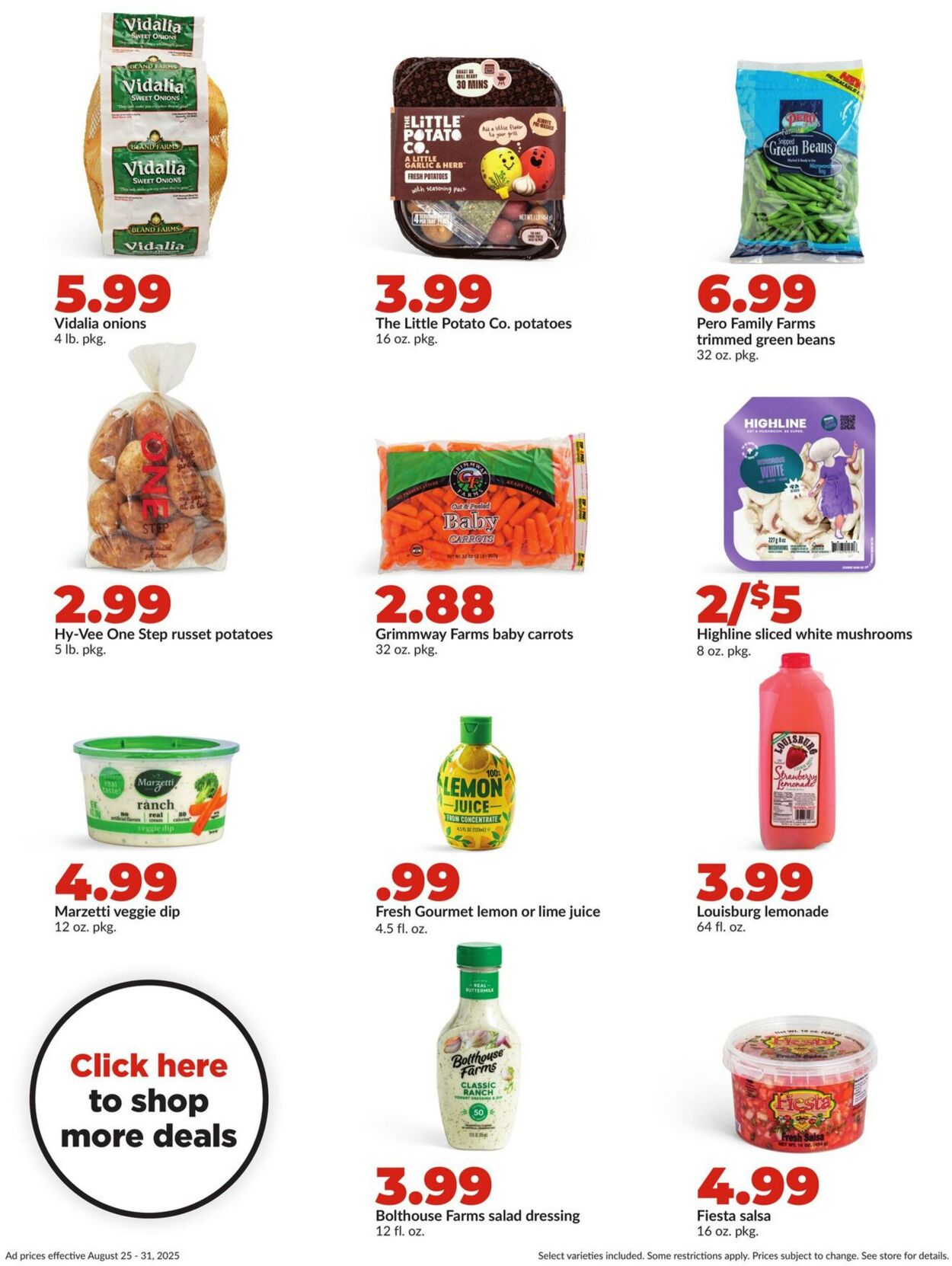 Weekly ad Hy-Vee 08/25/2025 - 08/31/2025