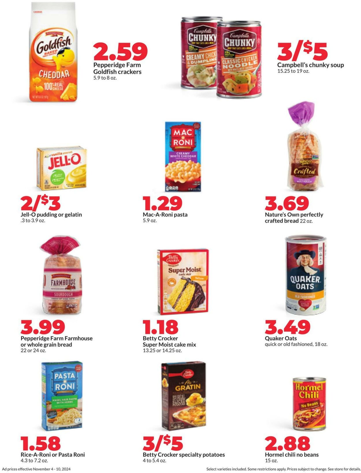 Weekly ad Hy-Vee 11/04/2024 - 11/10/2024