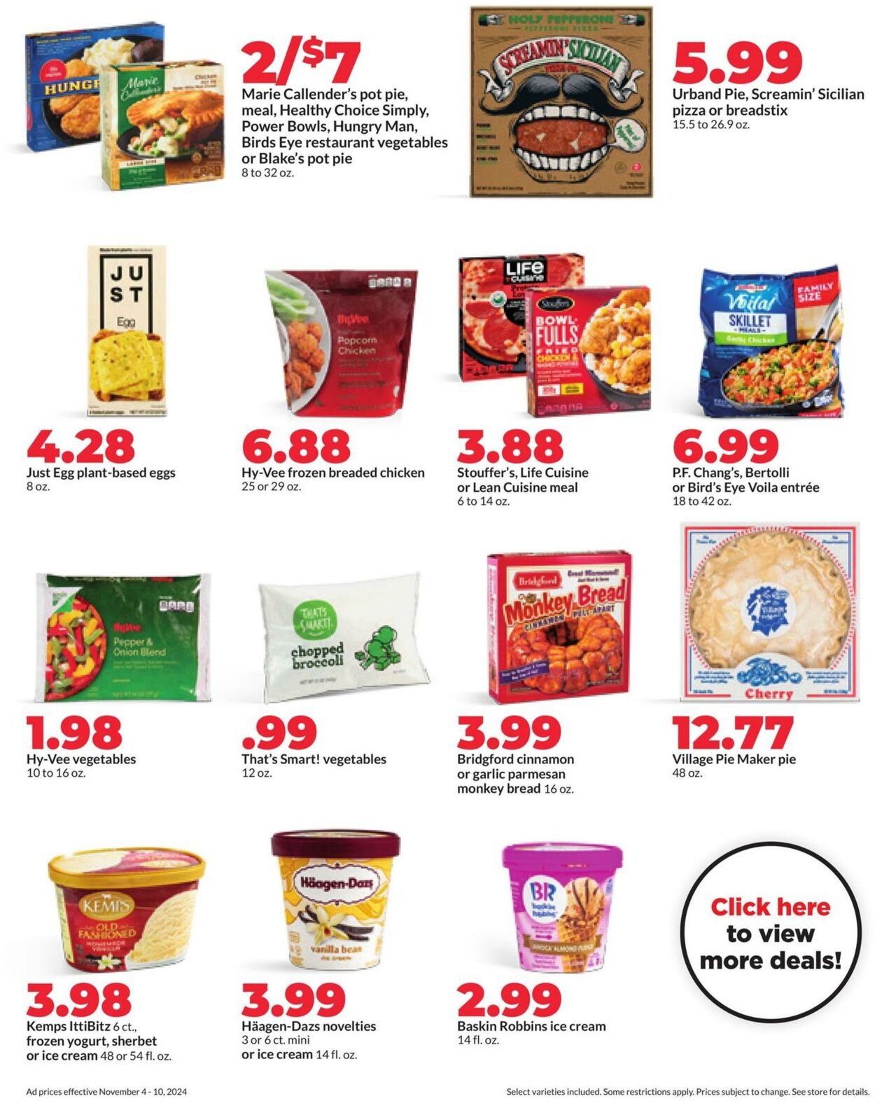 Weekly ad Hy-Vee 11/04/2024 - 11/10/2024