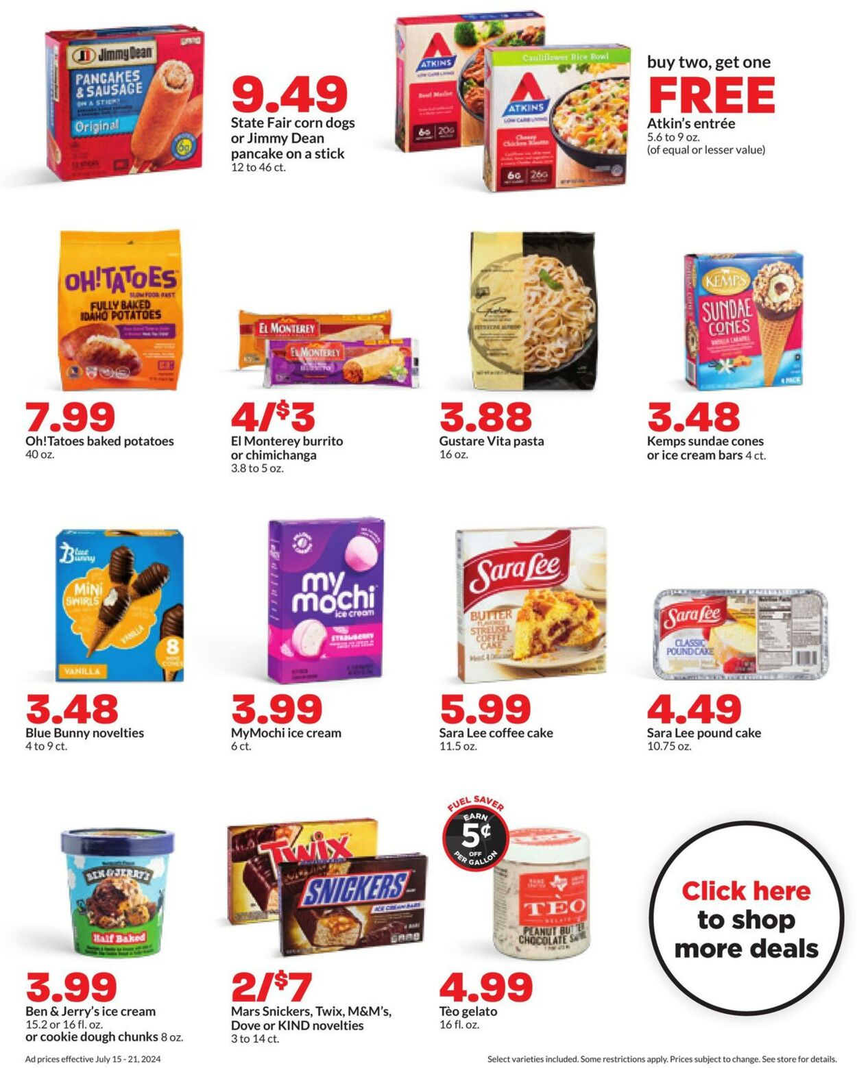 Weekly ad Hy-Vee 07/15/2024 - 07/21/2024