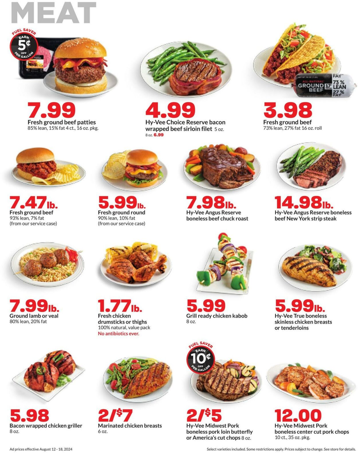 Weekly ad Hy-Vee 08/12/2024 - 08/18/2024