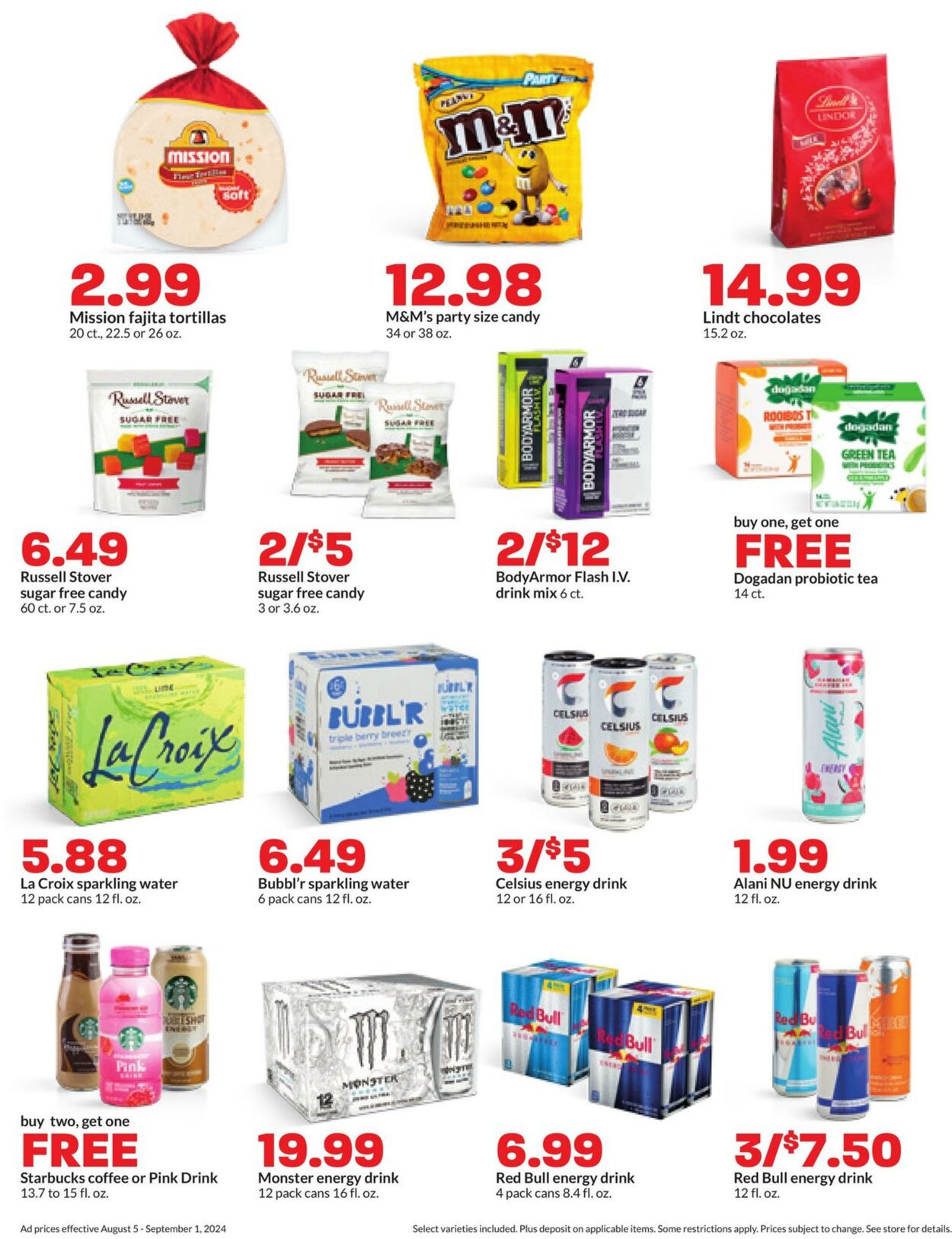 Weekly ad Hy-Vee 08/12/2024 - 08/18/2024