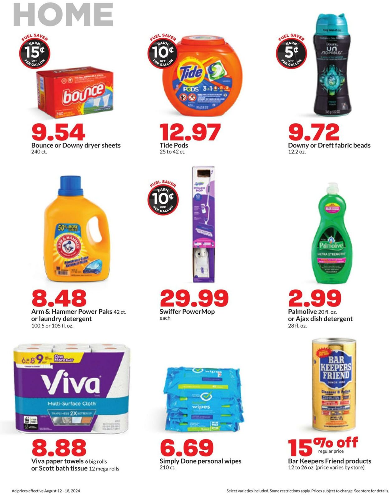 Weekly ad Hy-Vee 08/12/2024 - 08/18/2024