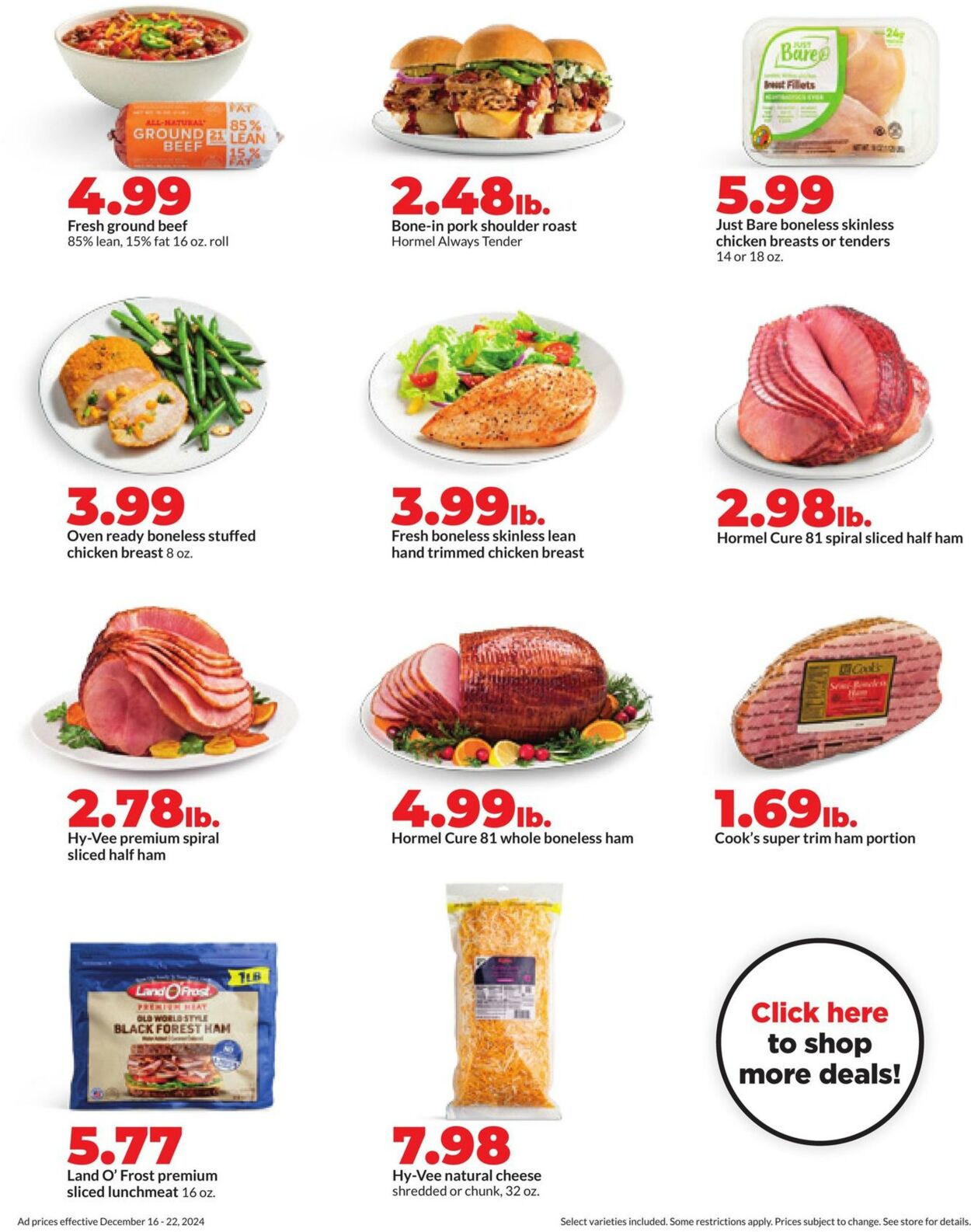 Weekly ad Hy-Vee 12/16/2024 - 12/22/2024