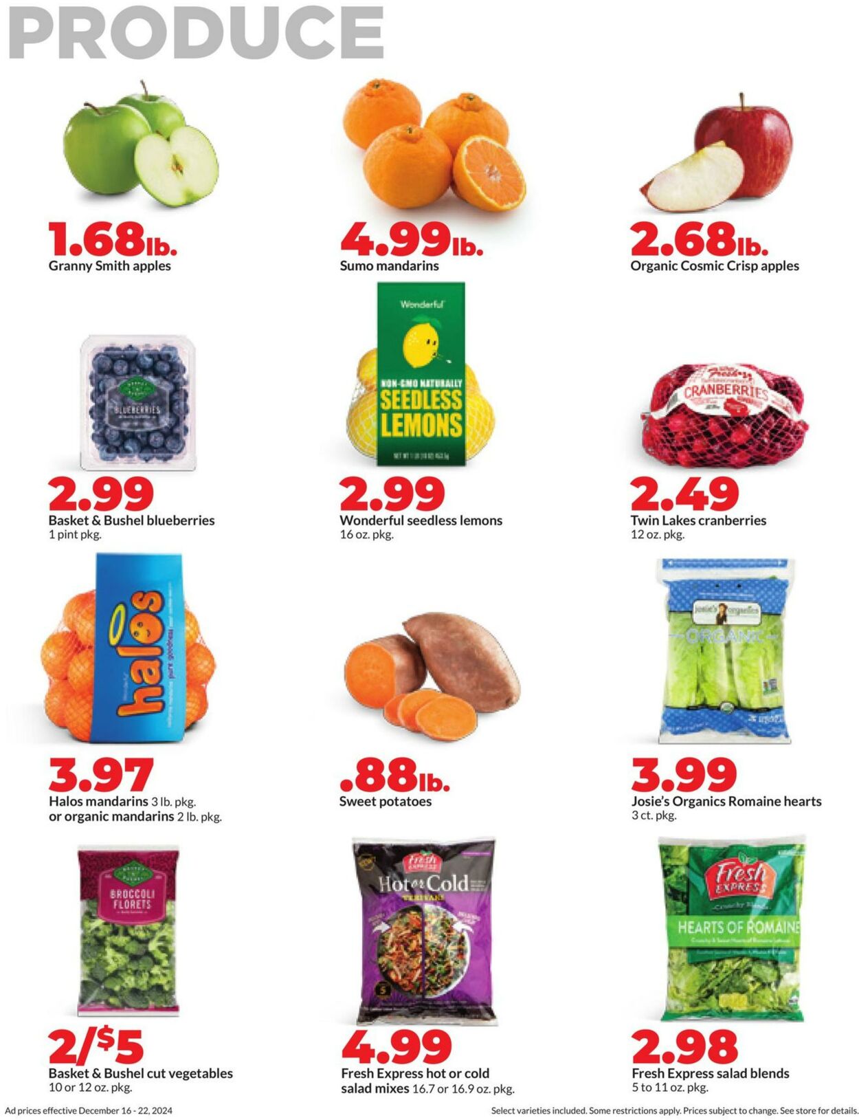 Weekly ad Hy-Vee 12/16/2024 - 12/22/2024