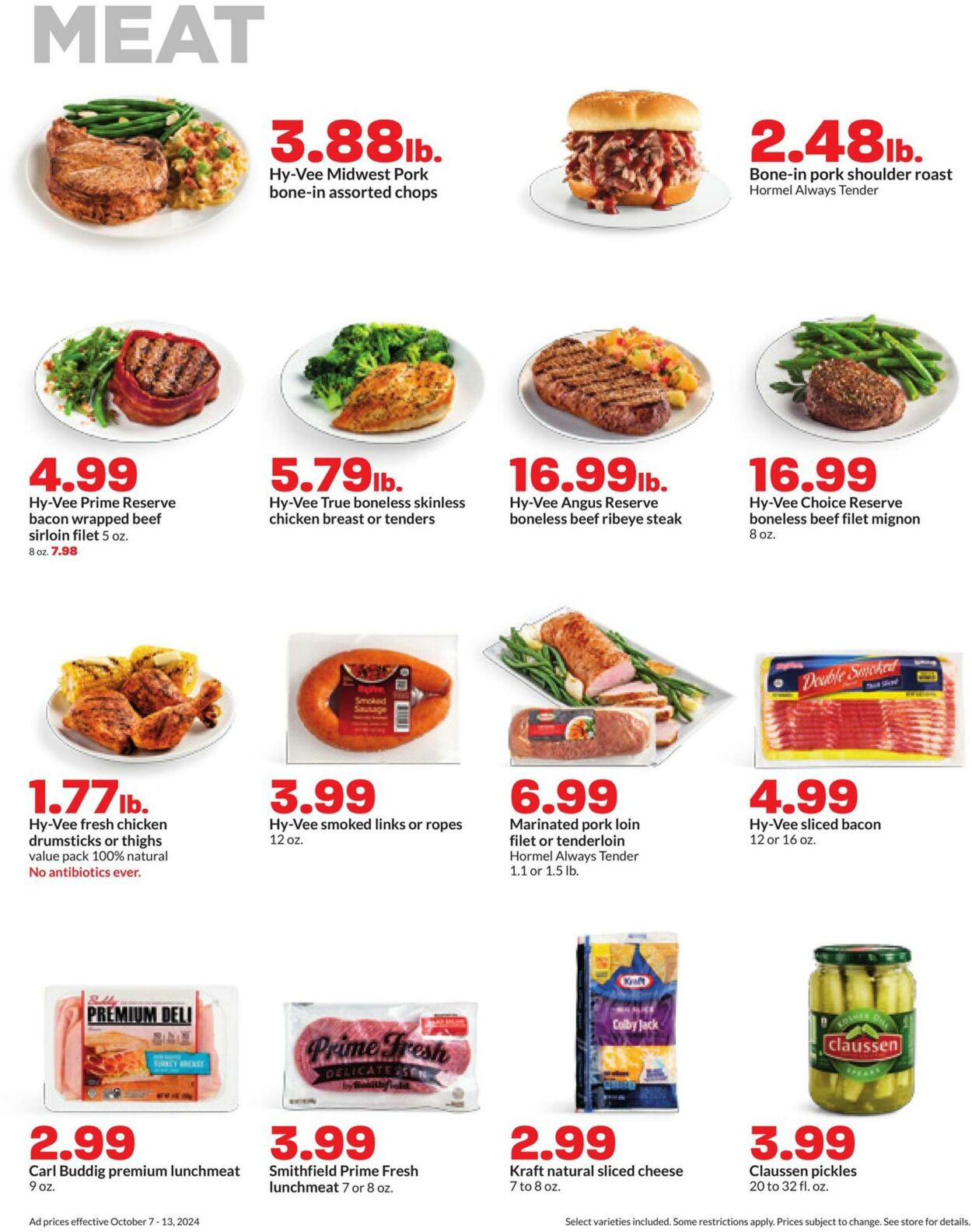 Weekly ad Hy-Vee 10/07/2024 - 10/13/2024