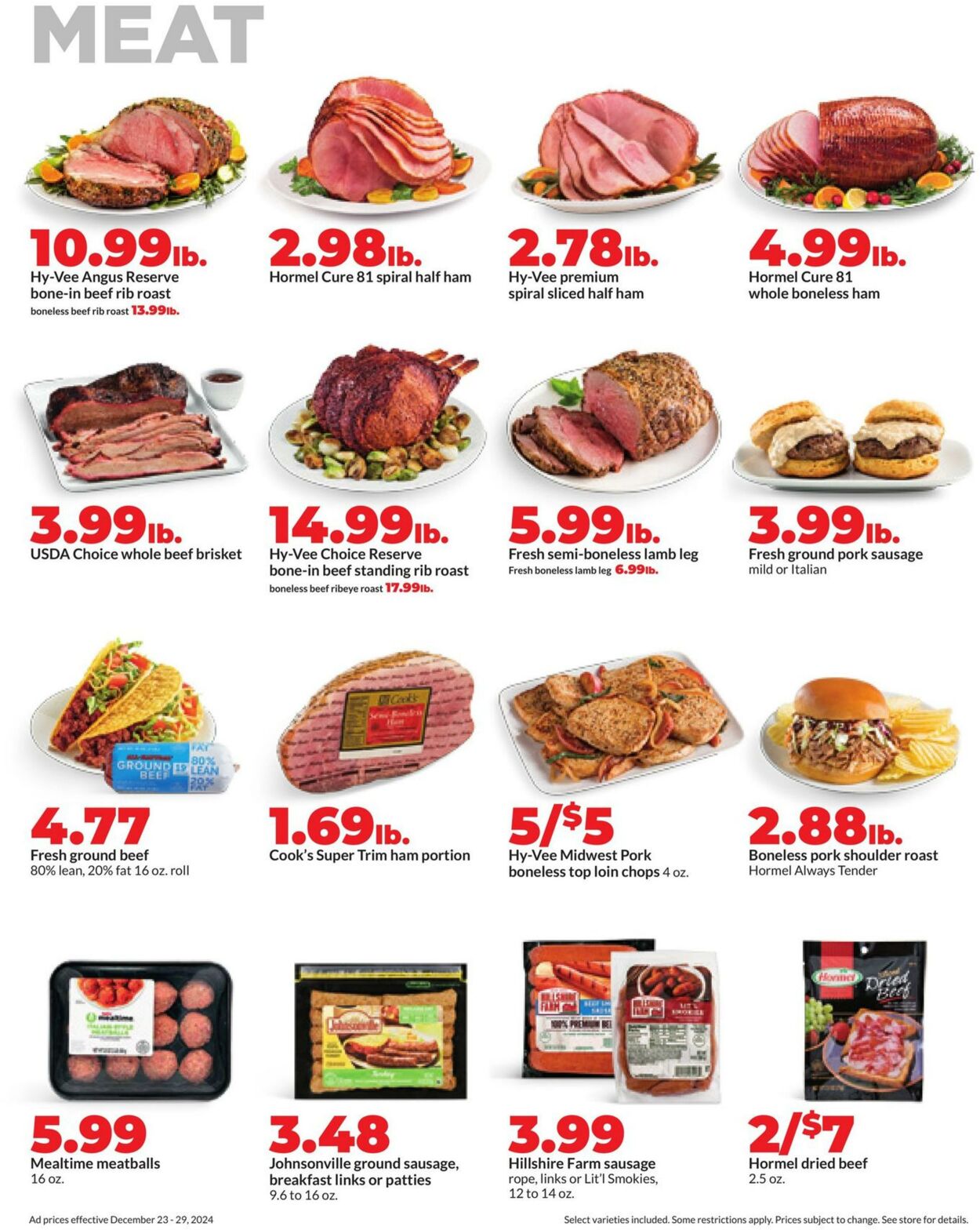 Weekly ad Hy-Vee 12/23/2024 - 12/29/2024