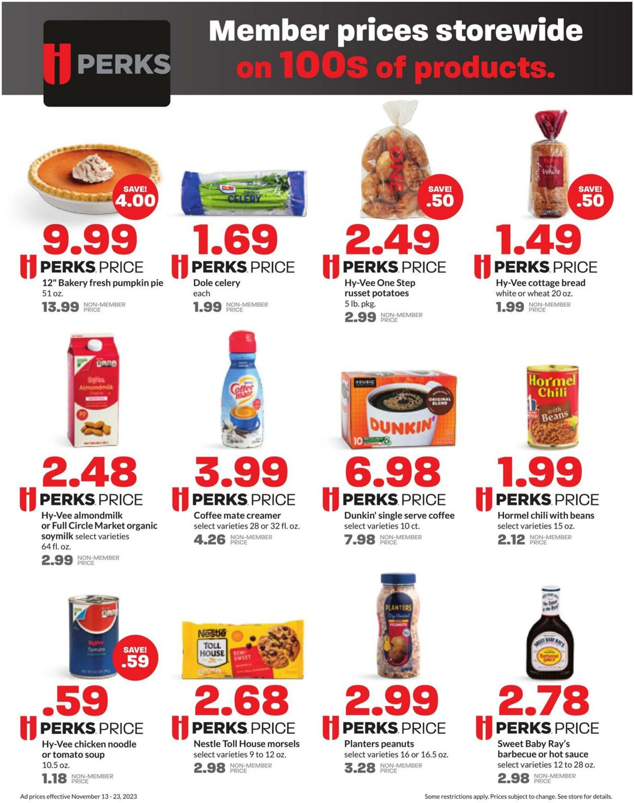 Weekly ad Hy-Vee 11/13/2023 - 11/23/2023