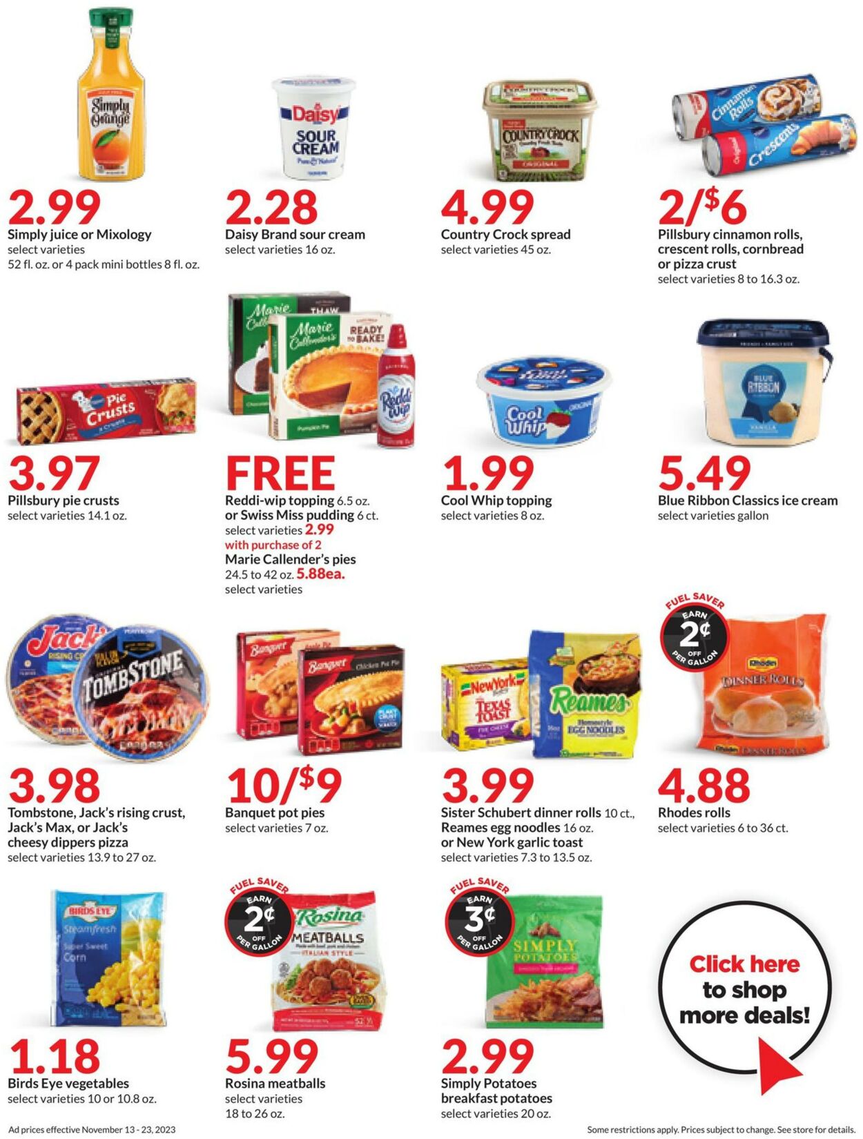 Weekly ad Hy-Vee 11/13/2023 - 11/23/2023