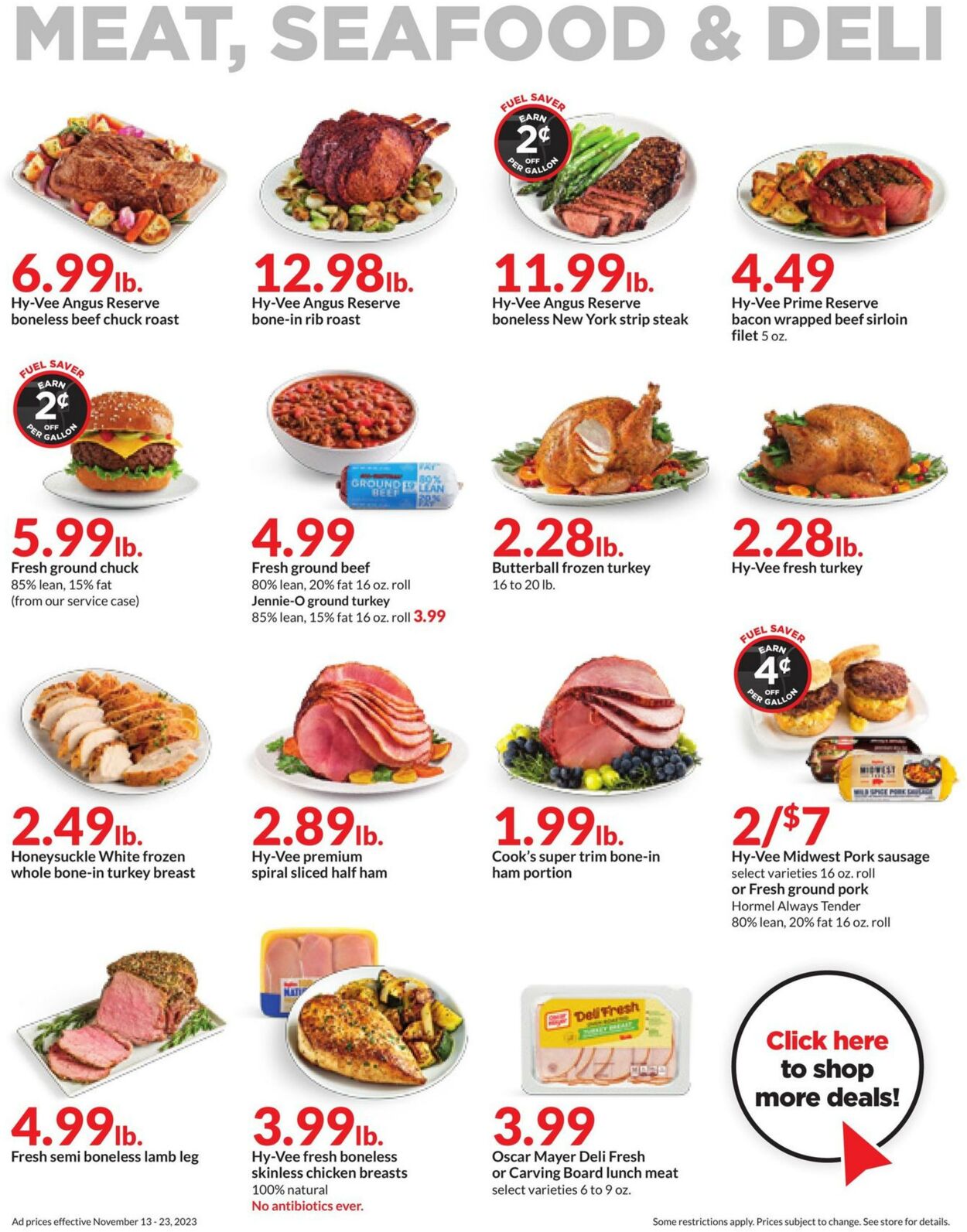 Weekly ad Hy-Vee 11/13/2023 - 11/23/2023