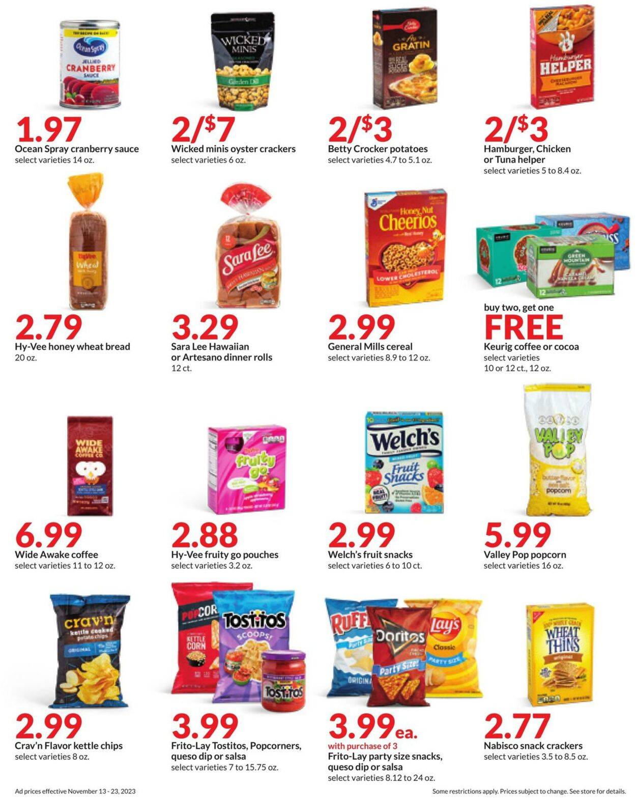 Weekly ad Hy-Vee 11/13/2023 - 11/23/2023