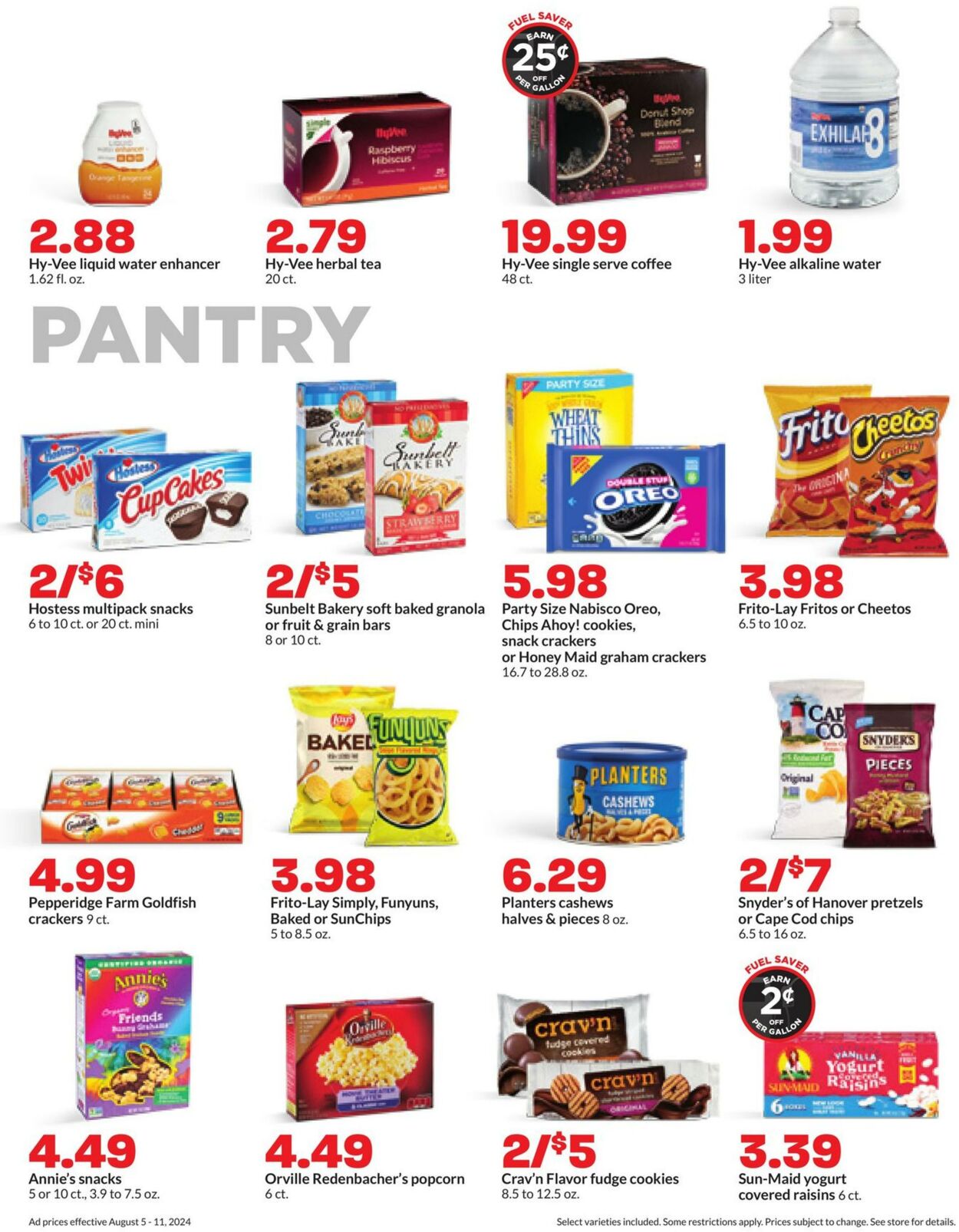 Weekly ad Hy-Vee 08/05/2024 - 08/11/2024