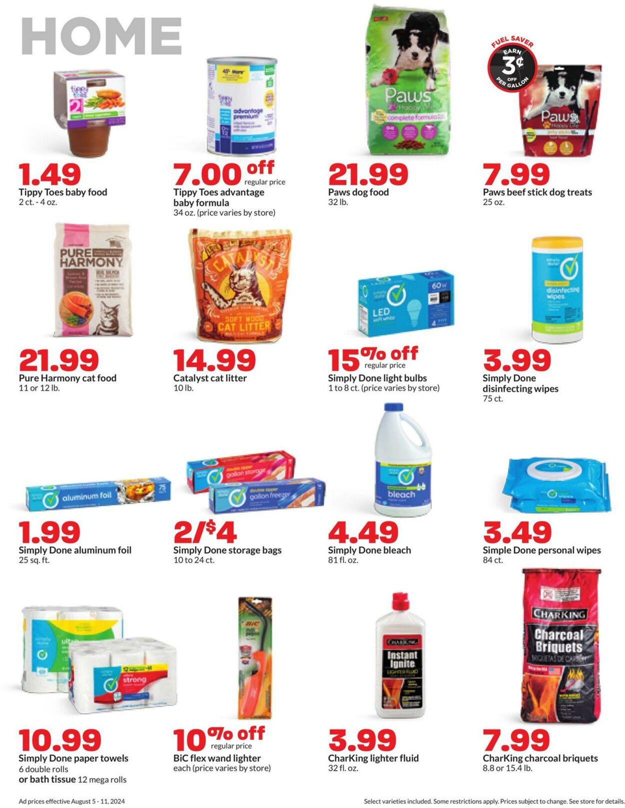 Weekly ad Hy-Vee 08/05/2024 - 08/11/2024