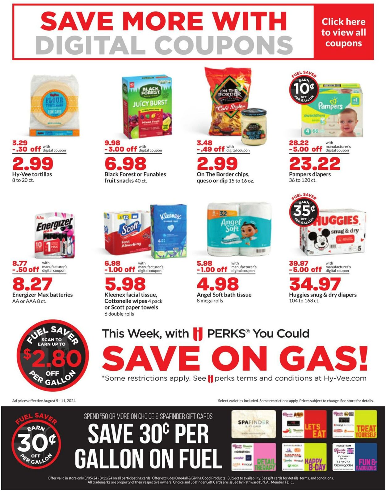 Weekly ad Hy-Vee 08/05/2024 - 08/11/2024