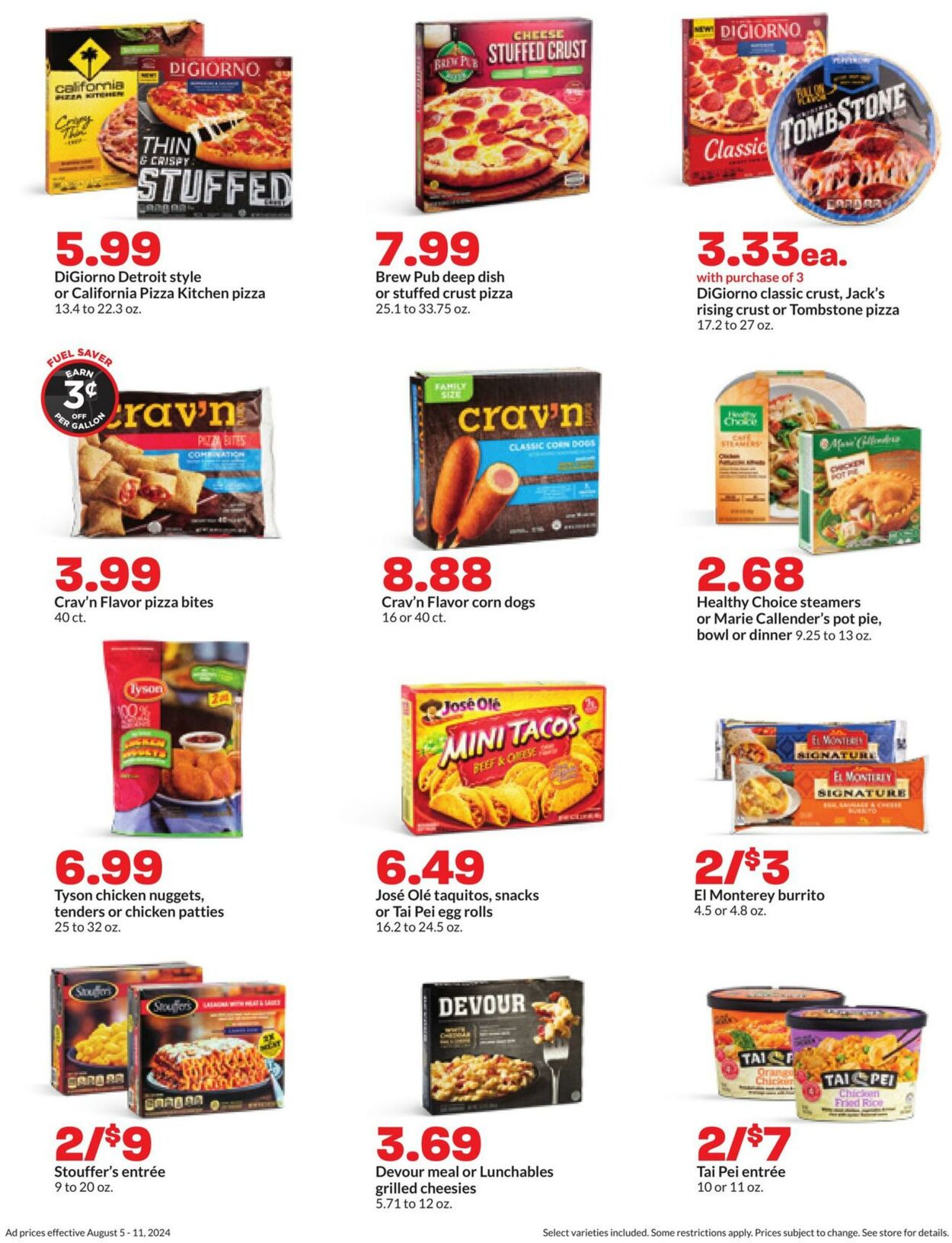 Weekly ad Hy-Vee 08/05/2024 - 08/11/2024