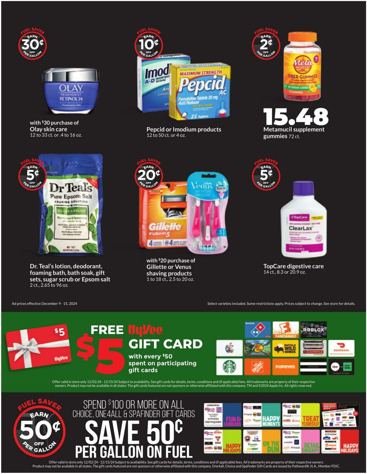 Weekly ad Hy-Vee 12/09/2024 - 12/15/2024