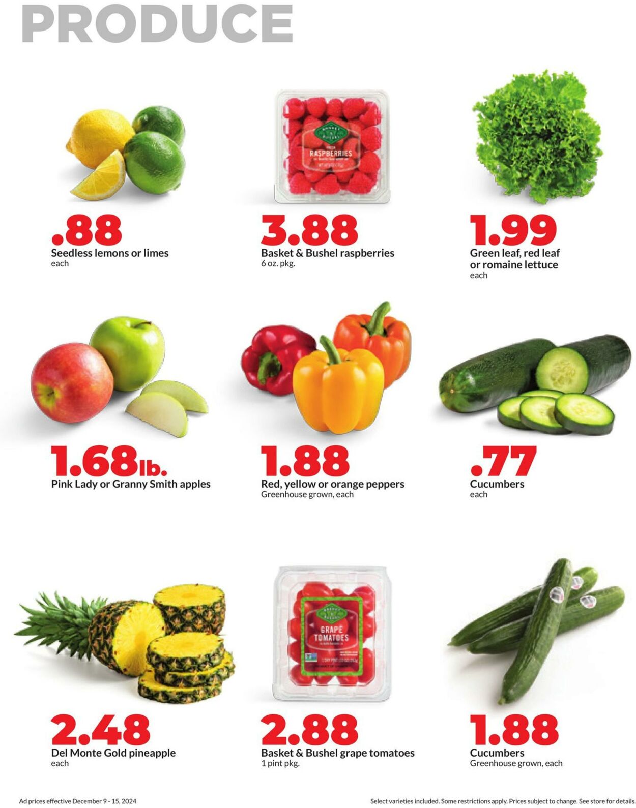 Weekly ad Hy-Vee 12/09/2024 - 12/15/2024