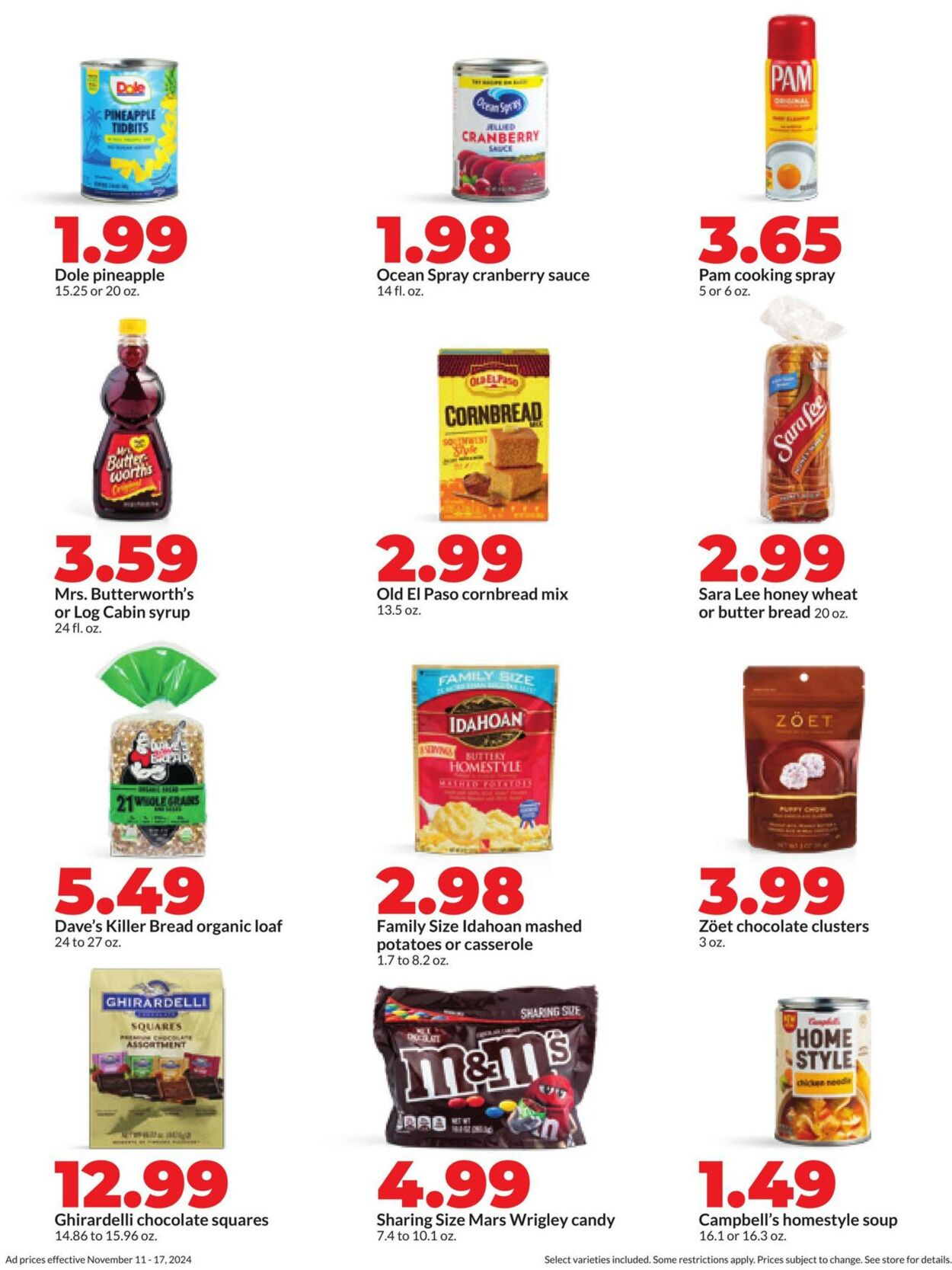 Weekly ad Hy-Vee 11/11/2024 - 11/17/2024