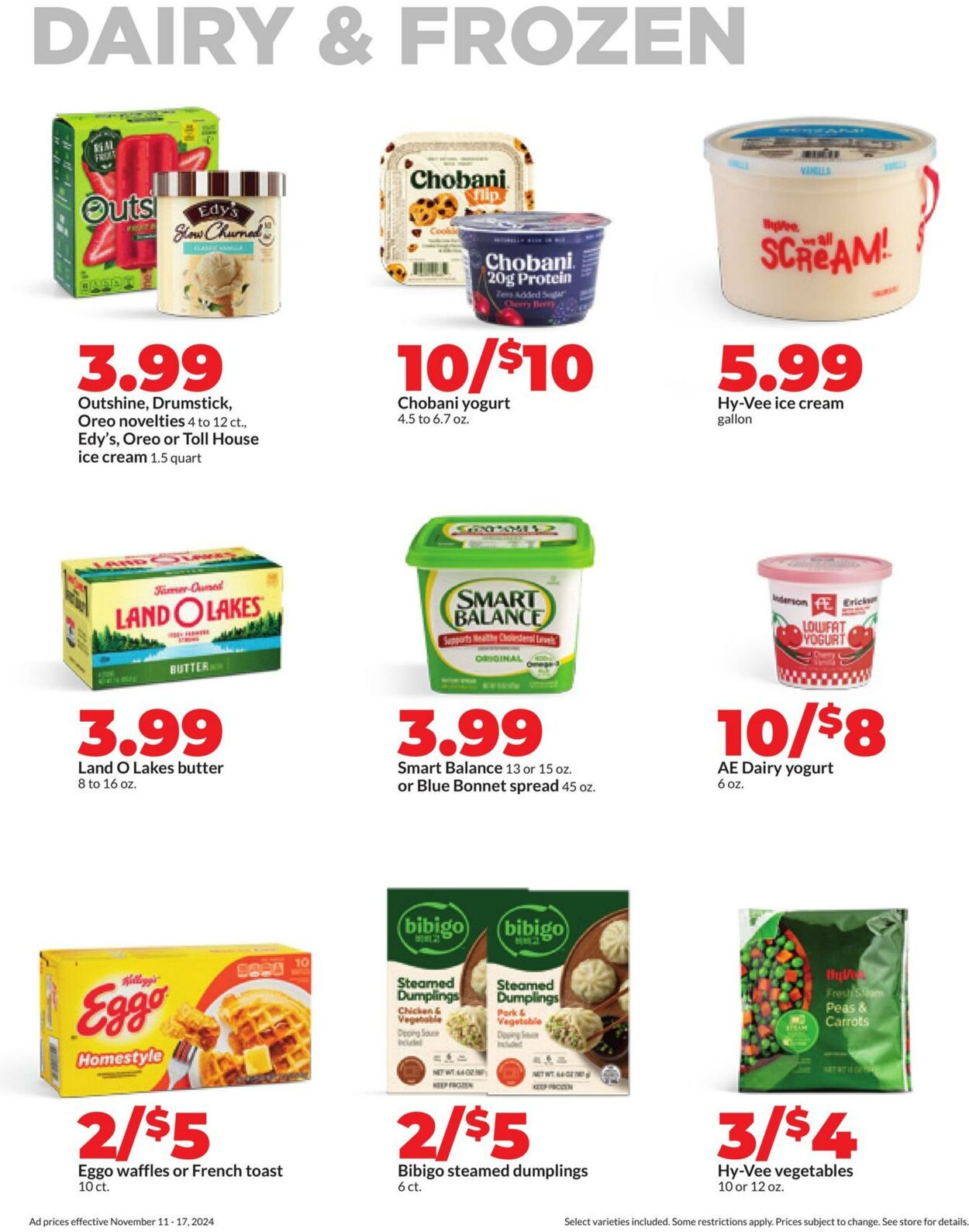 Weekly ad Hy-Vee 11/11/2024 - 11/17/2024