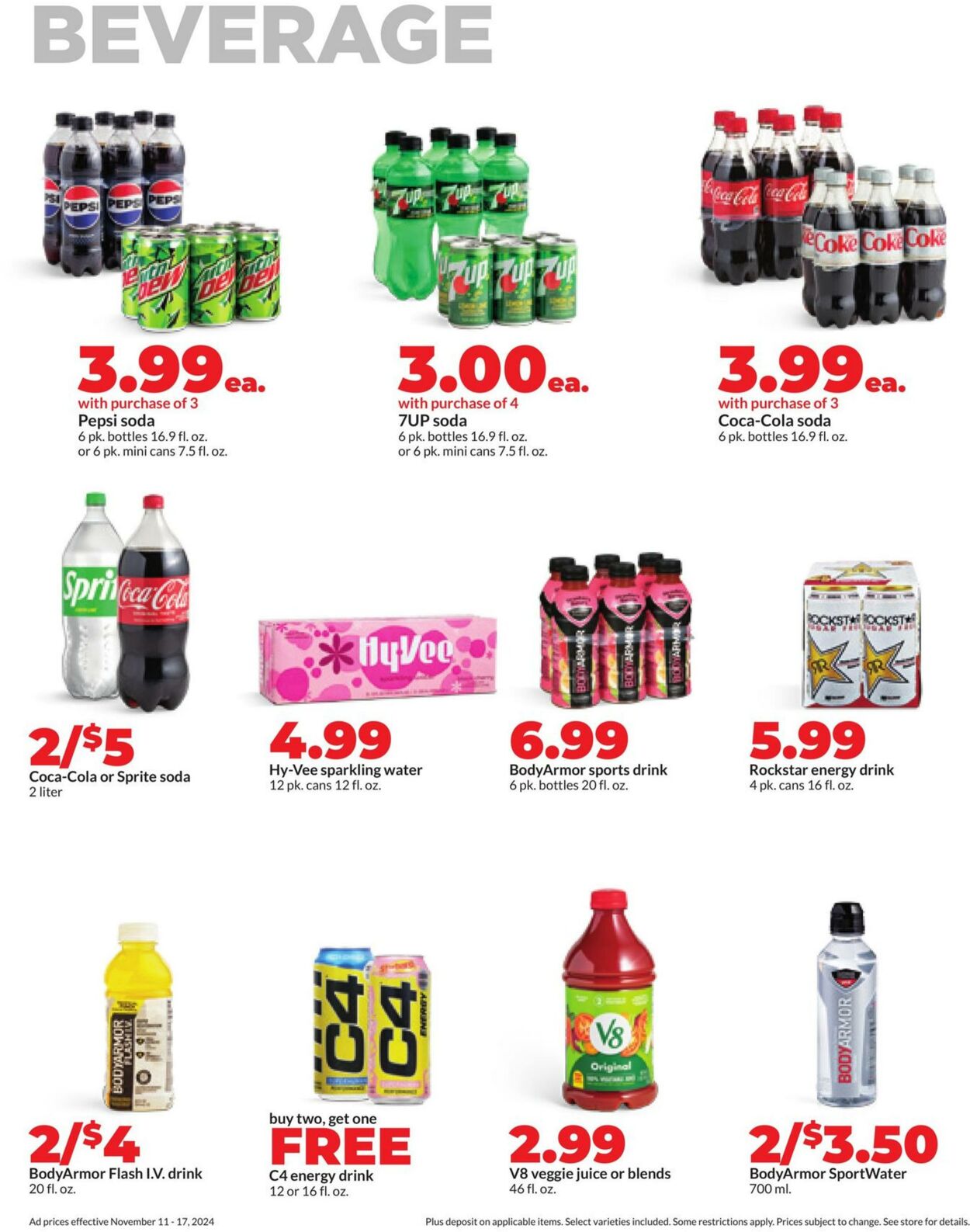 Weekly ad Hy-Vee 11/11/2024 - 11/17/2024